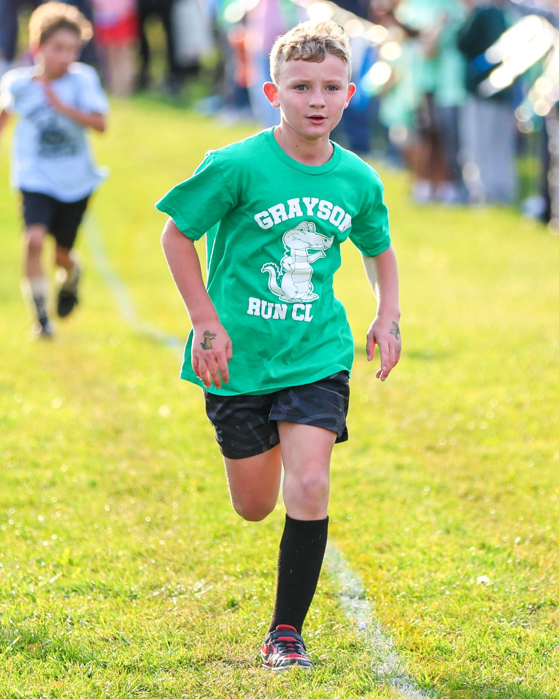 Grayson boy runner
