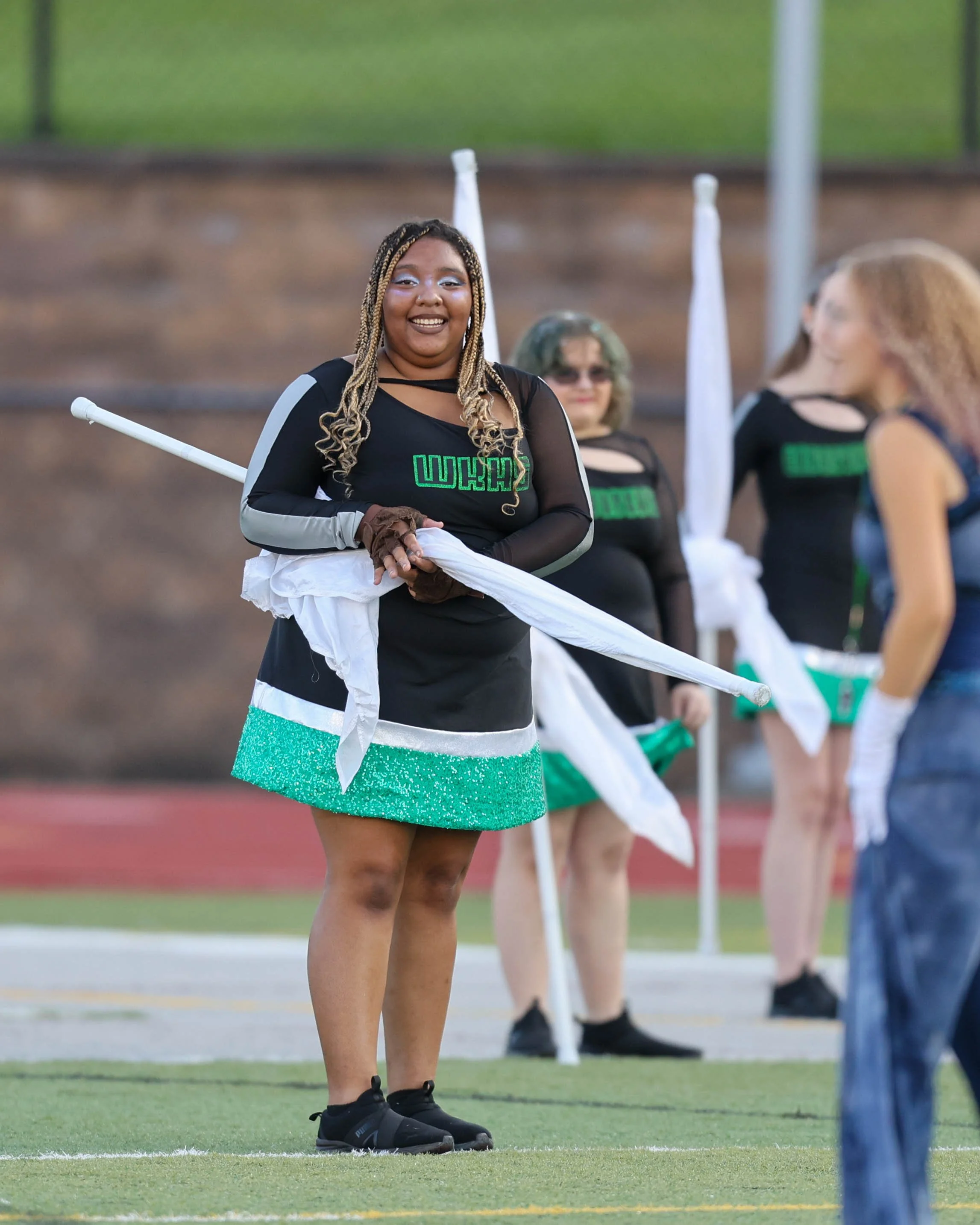 WK Marching Band Color Guard Member