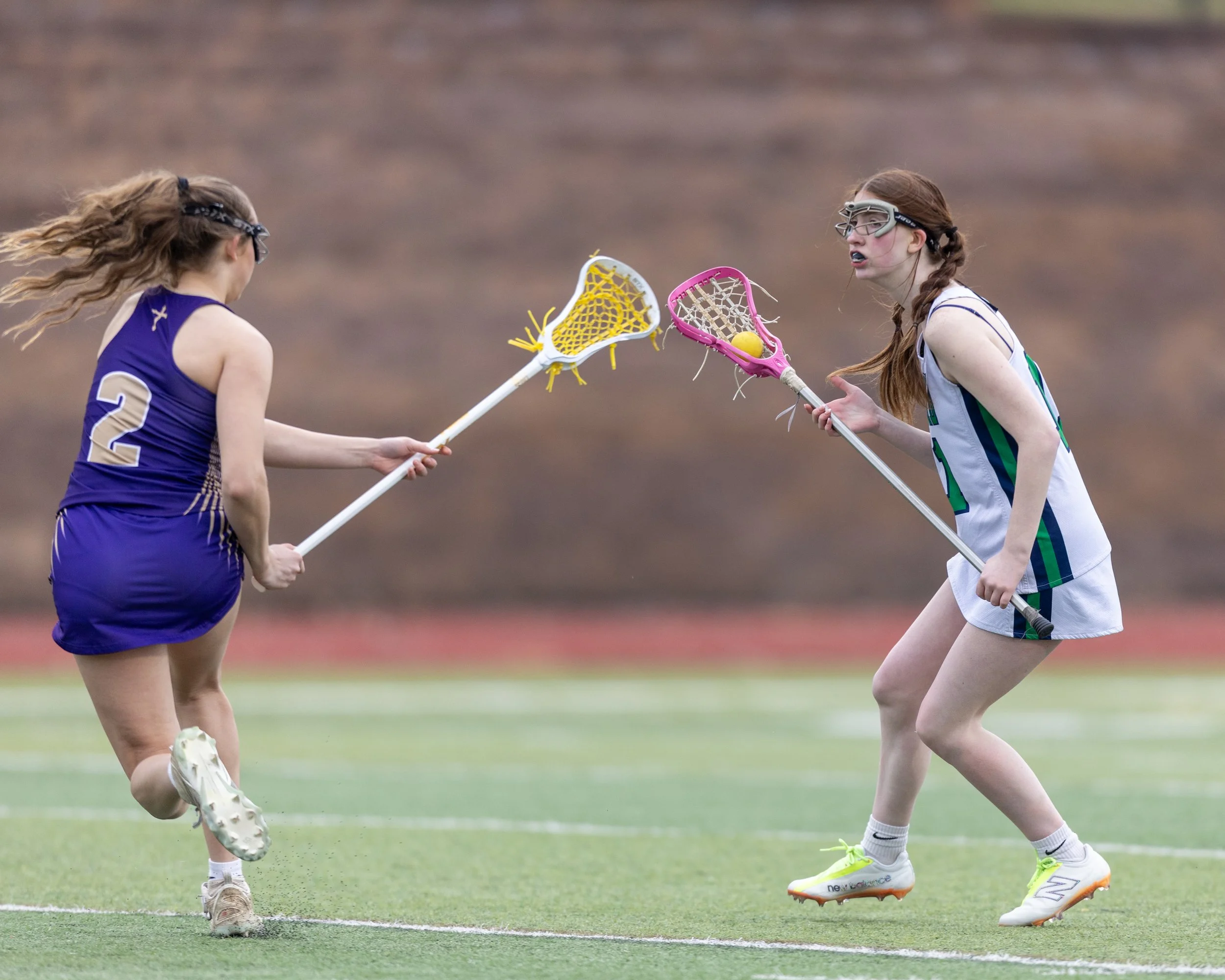 #11 carries the ball 