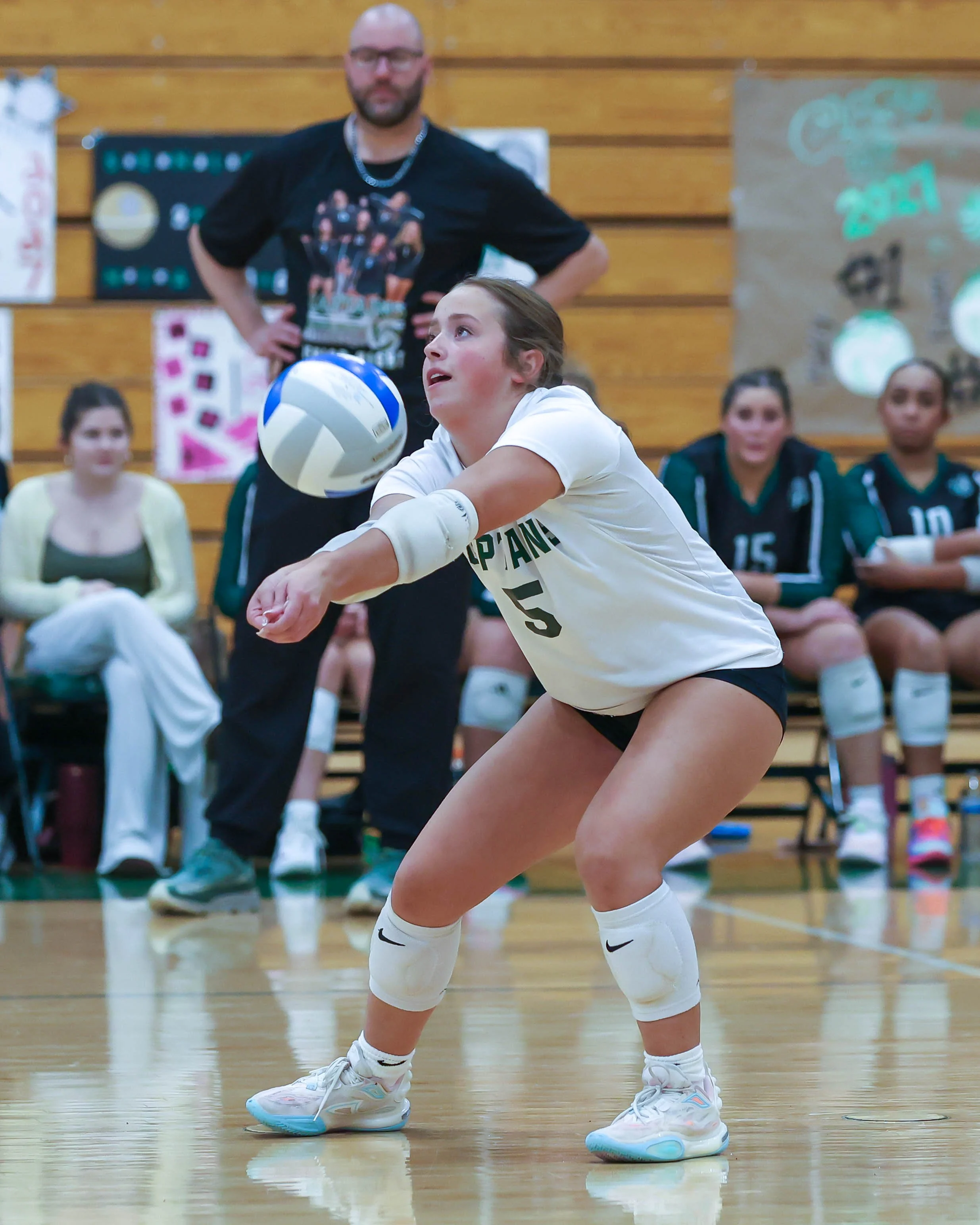 Kettering #5 hits the ball