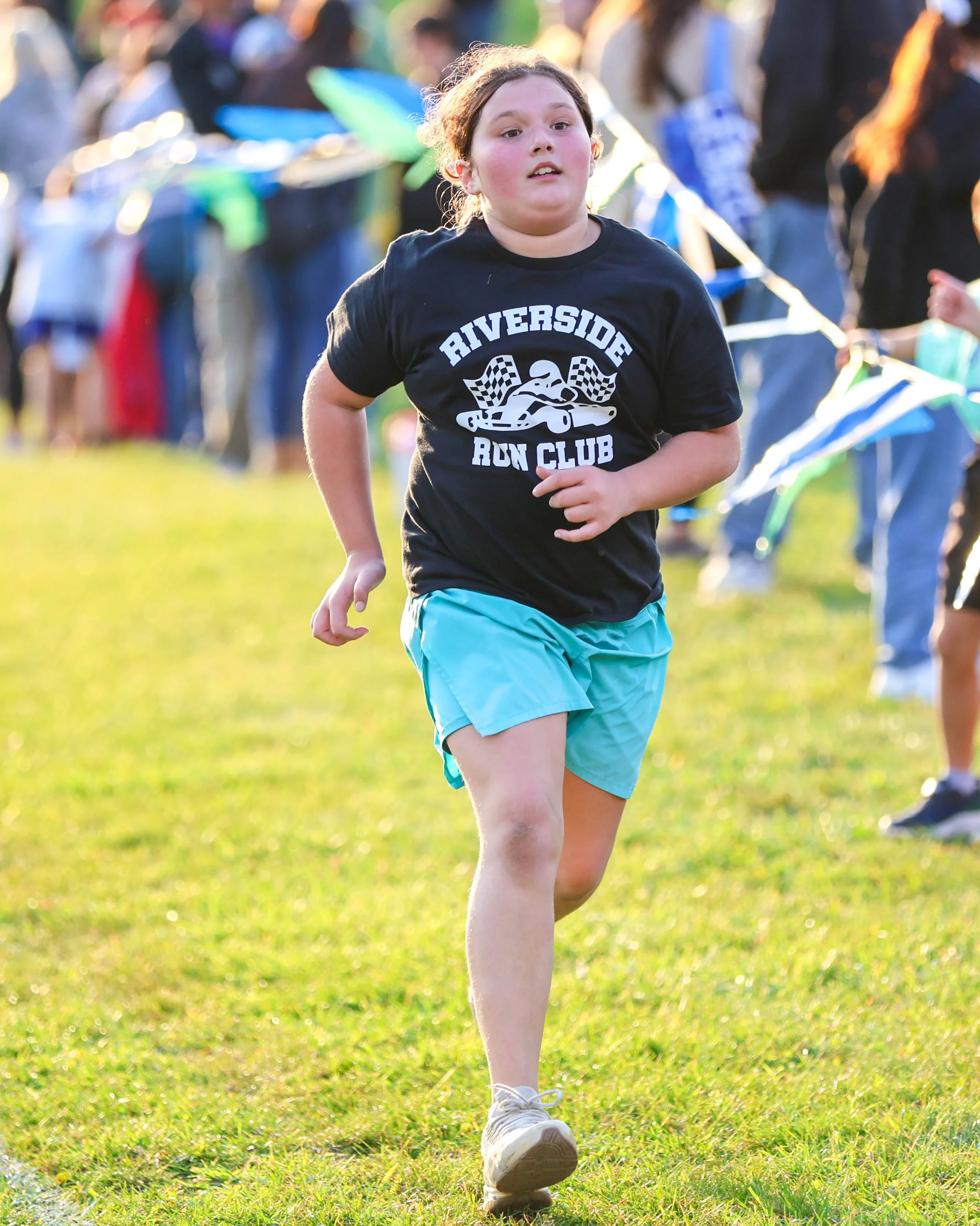 Riverside girl runner