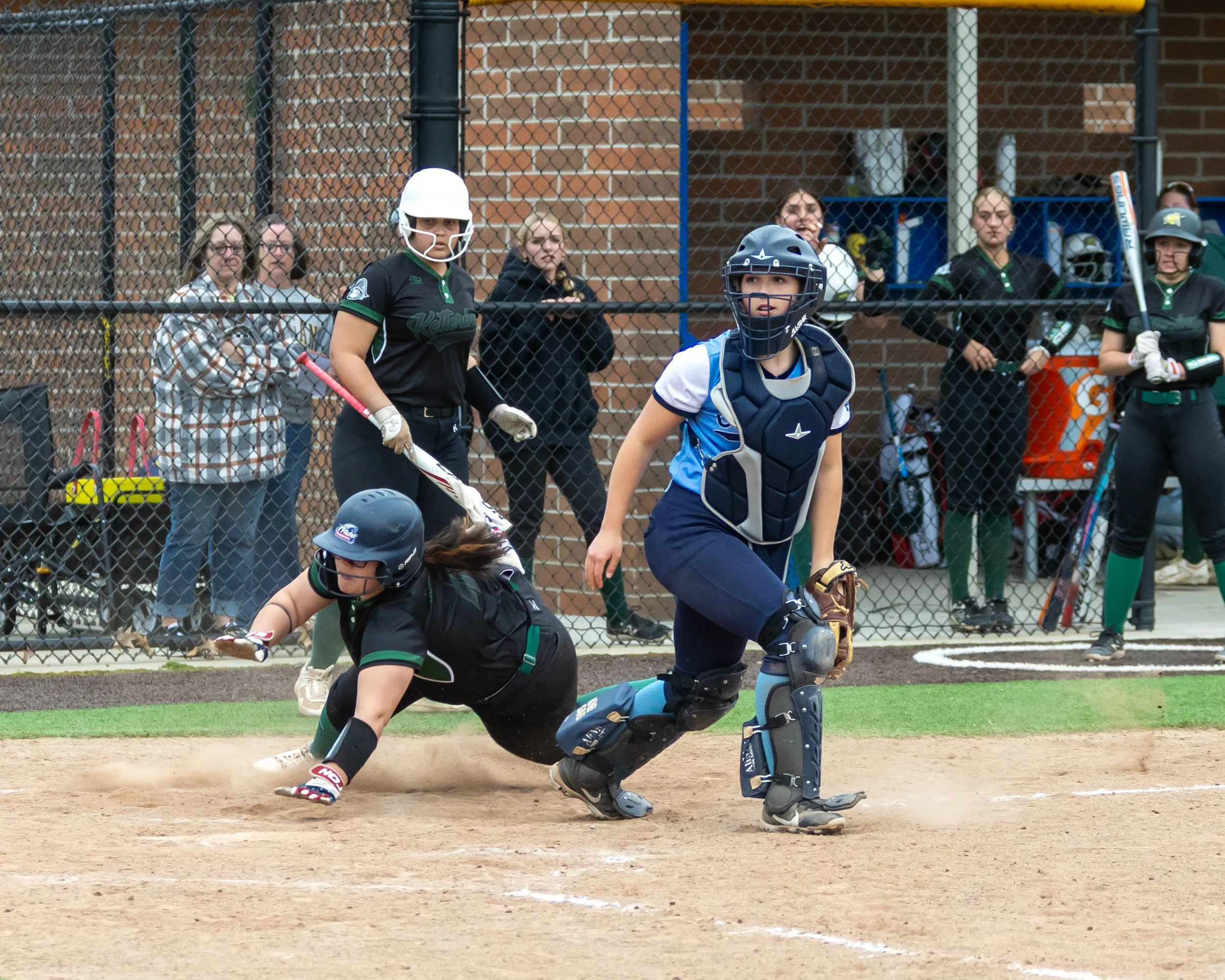 Kettering runner crosses the plate