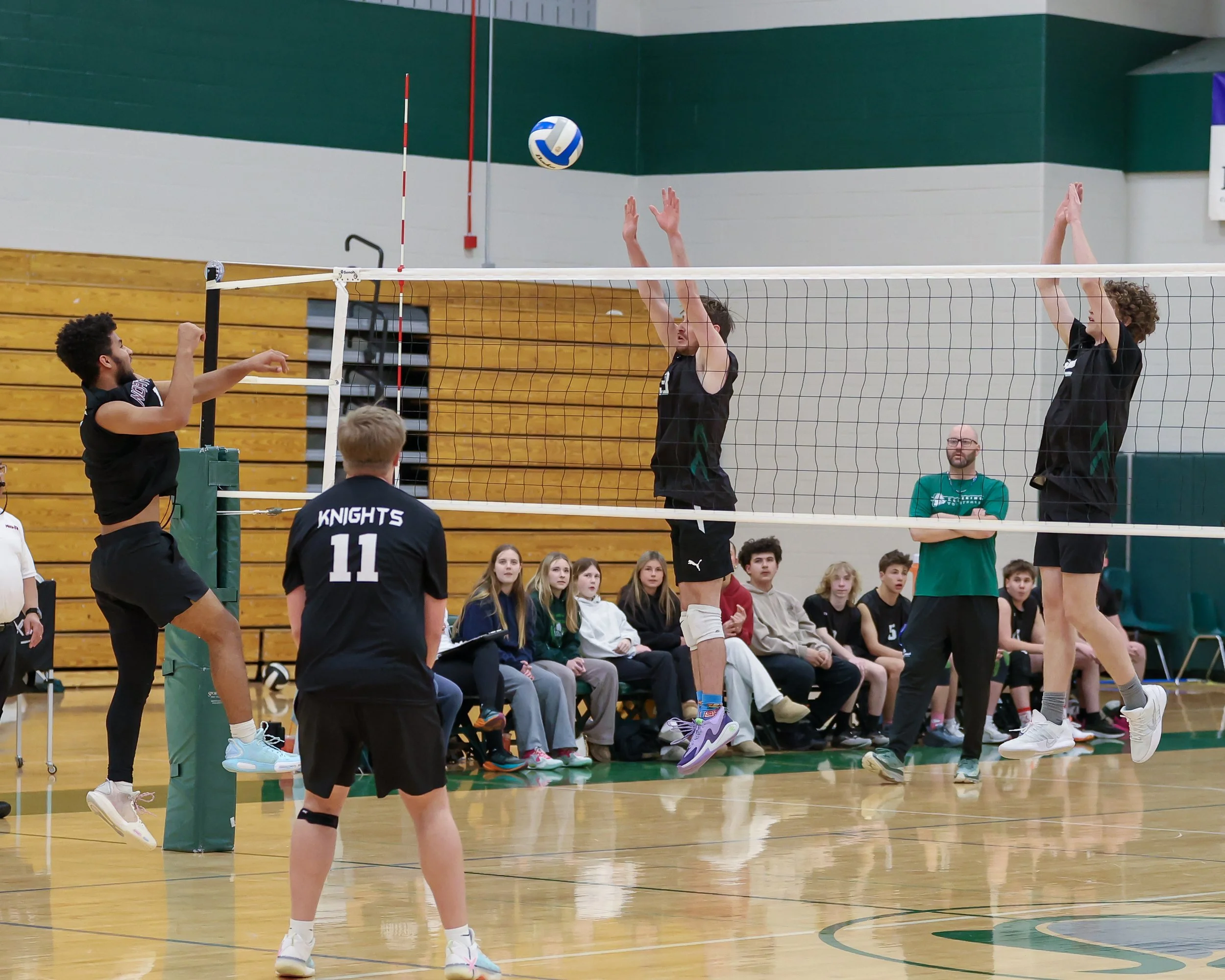 #3 and #12 go for the block