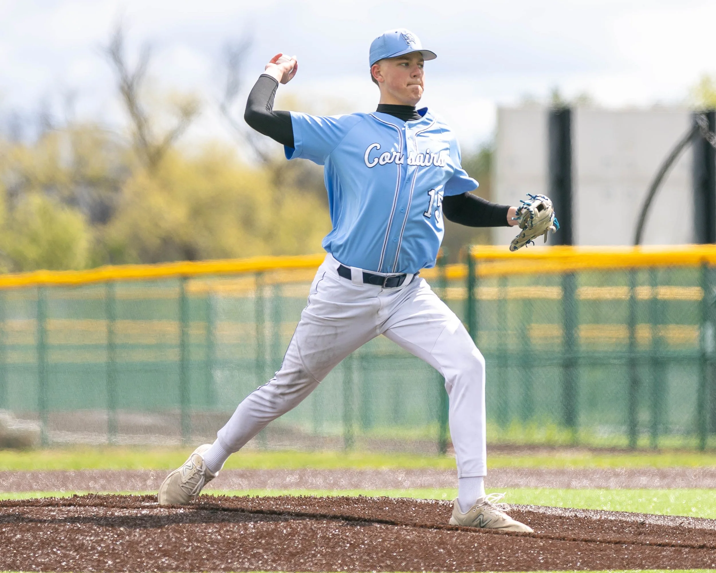 Mott #15 pitching