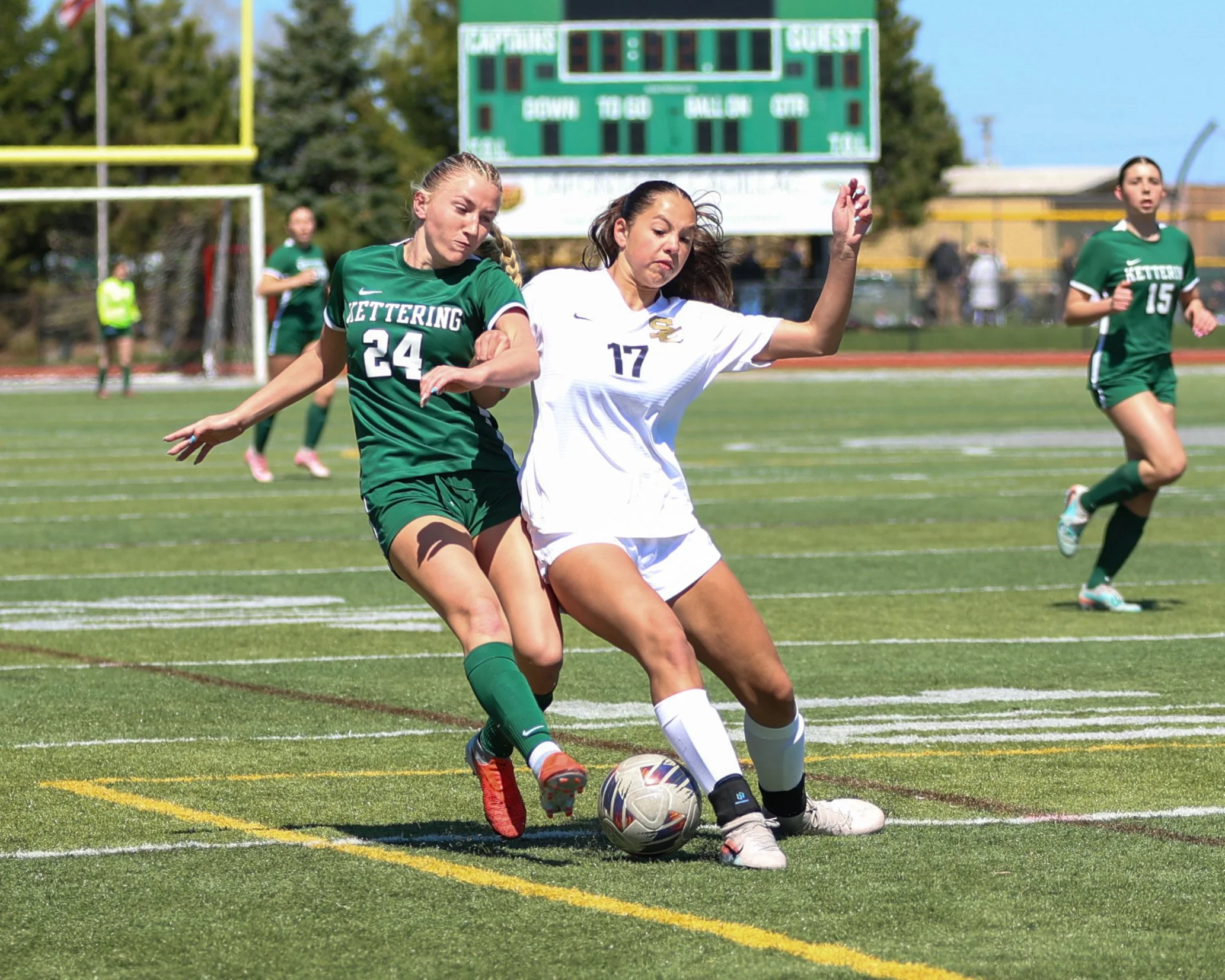 #24 battles with Stoney Creek #17