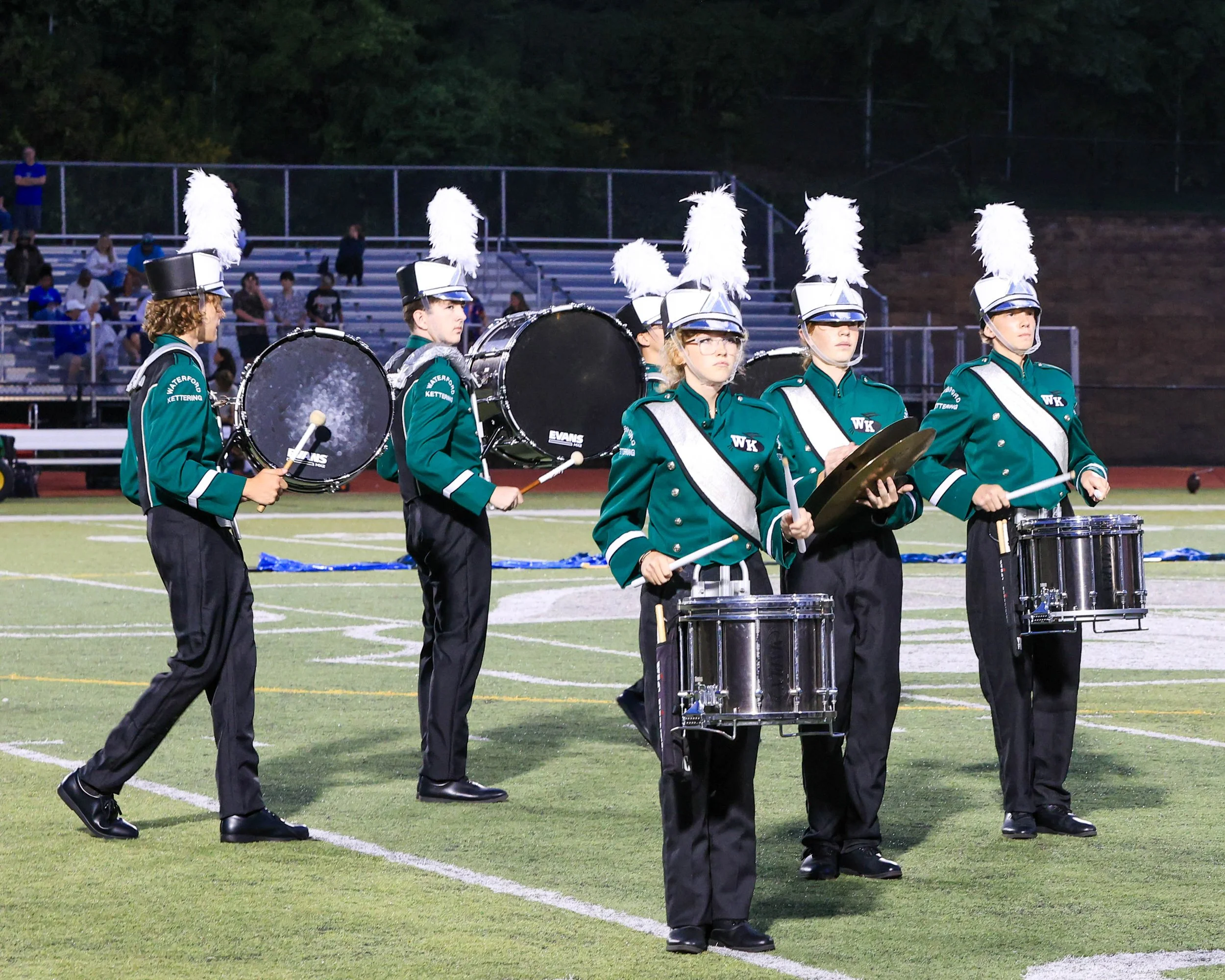 WK Marching Band members