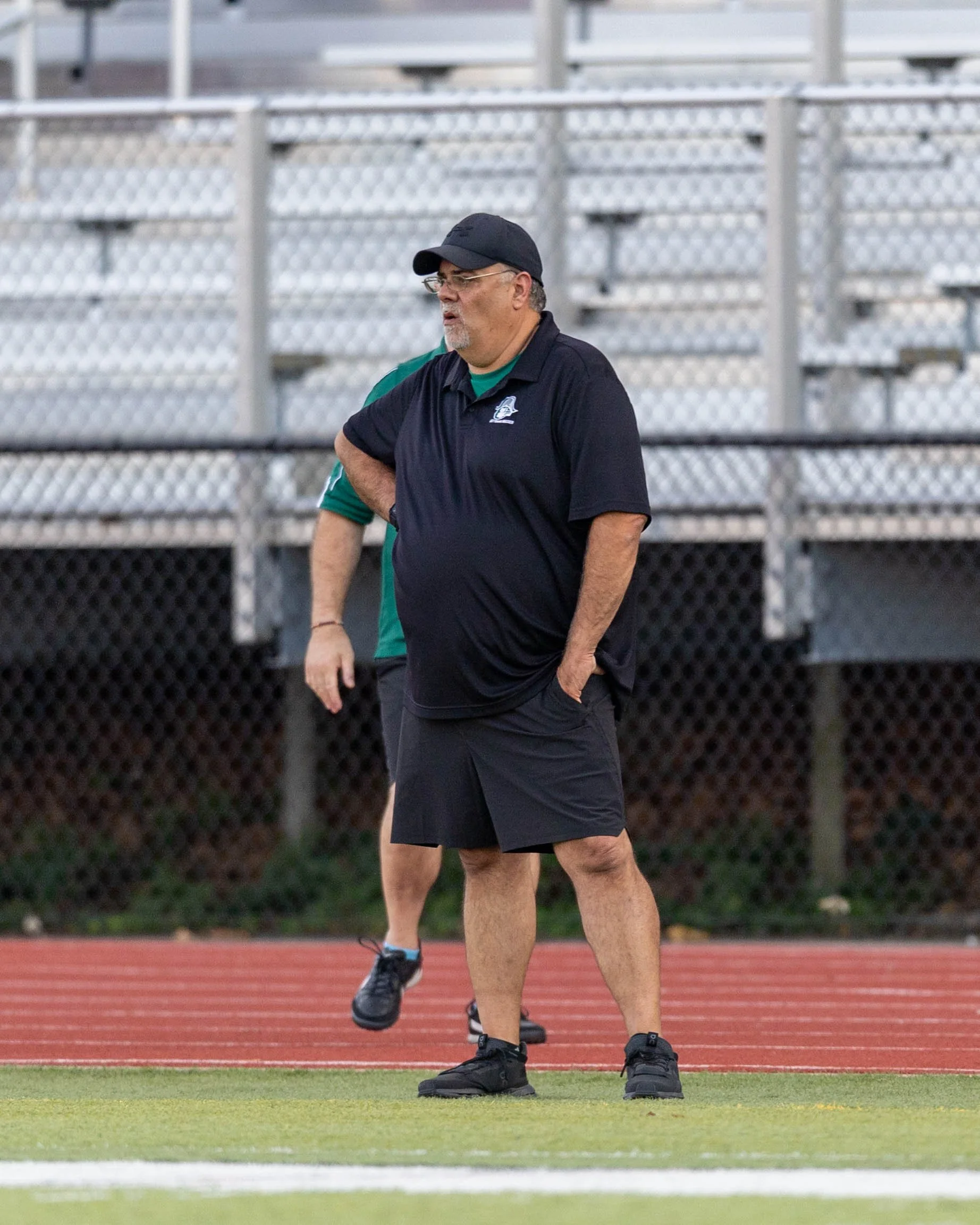 WK Coach on the sidelines