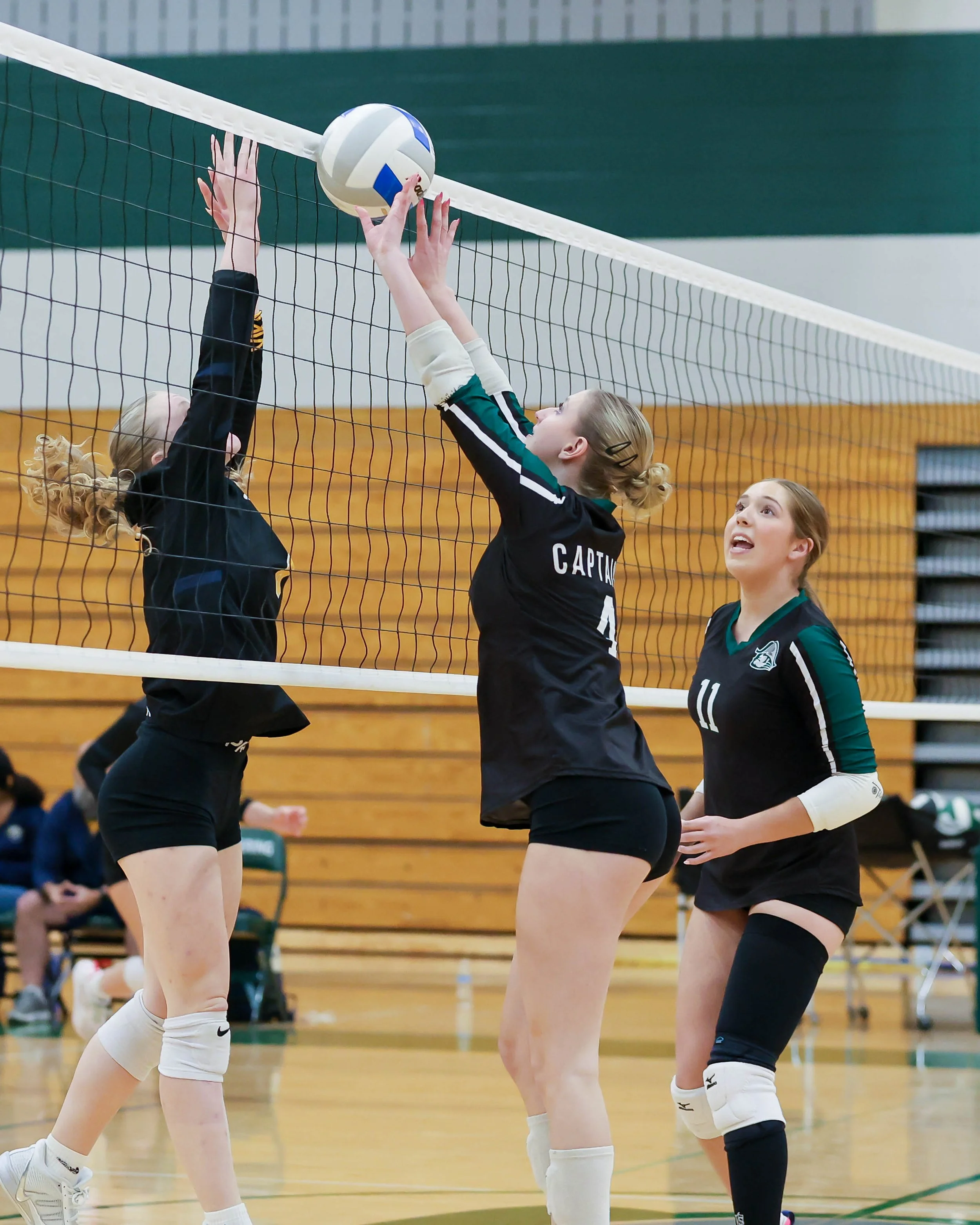 Kettering #4 hits the ball