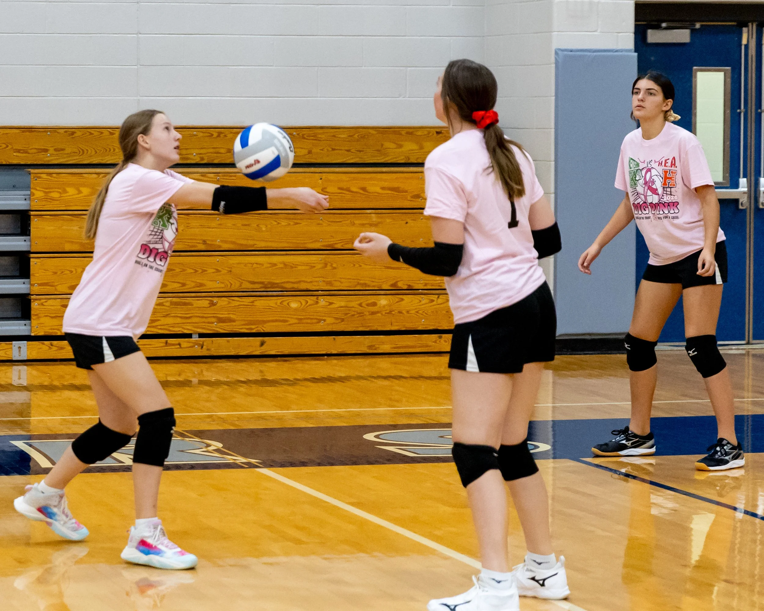 Firebird player hits the ball