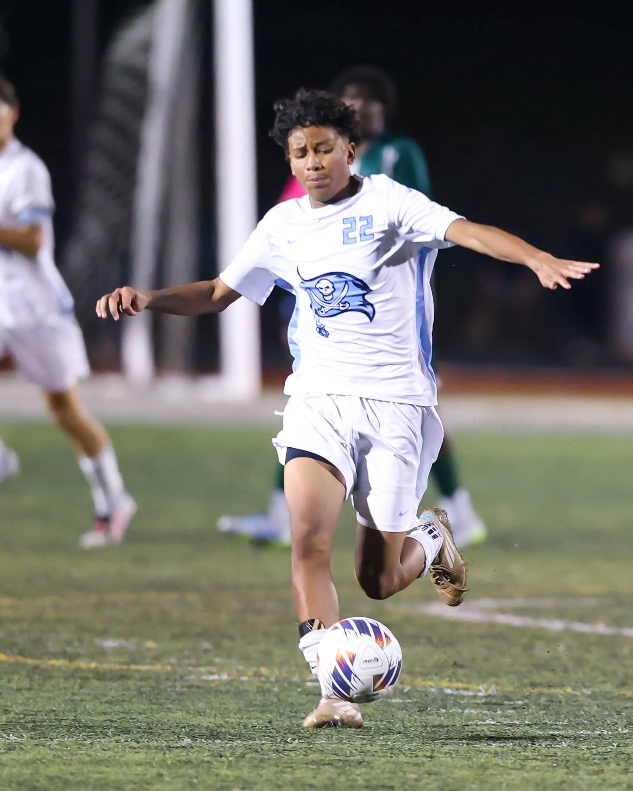 WM #22 with the ball