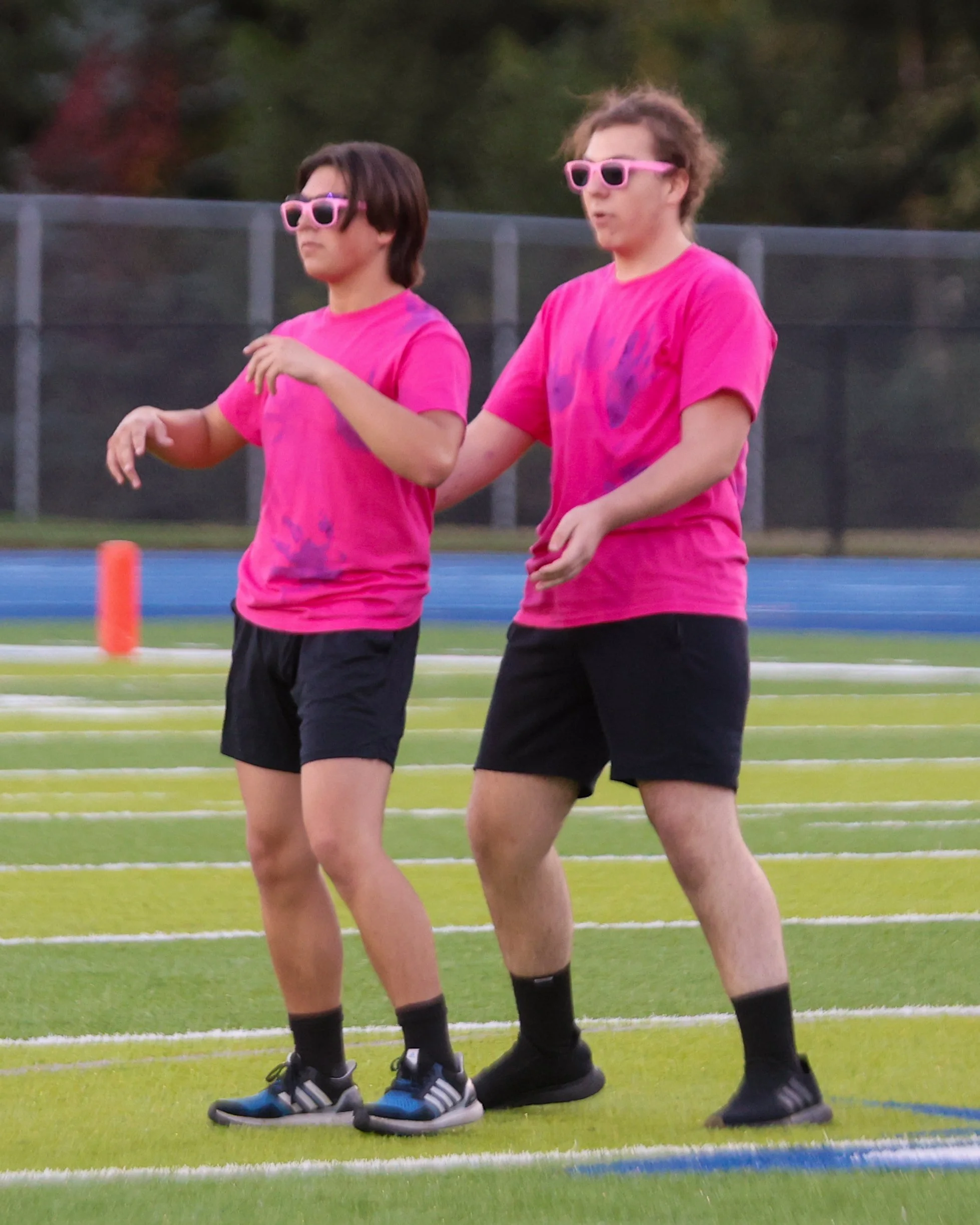 WM Cheerleaders at halftime