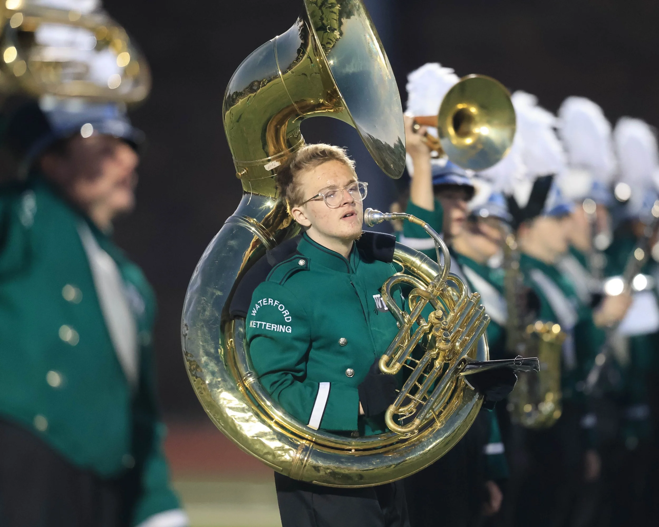 WK Marching Band member