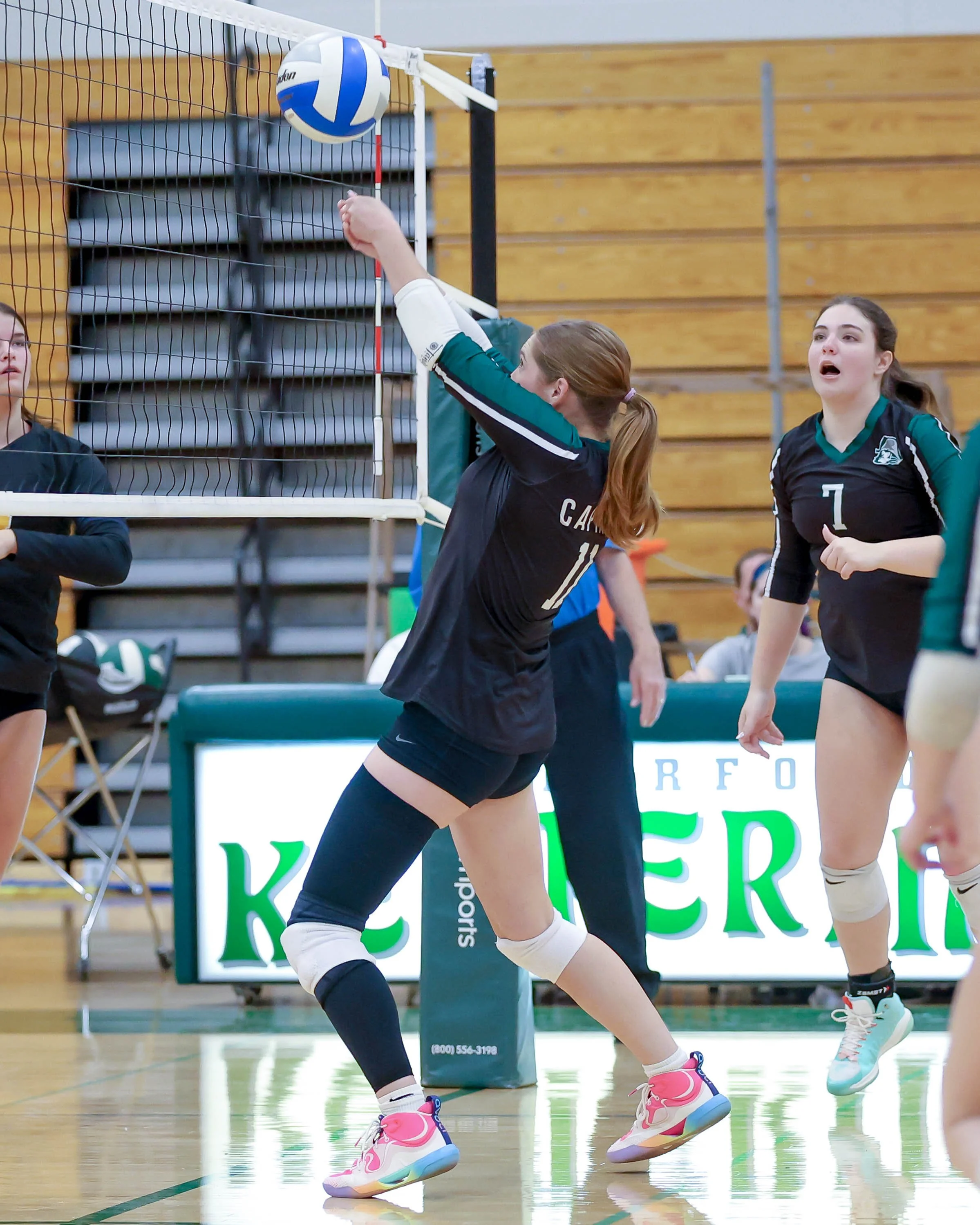 Kettering #11 returns the ball