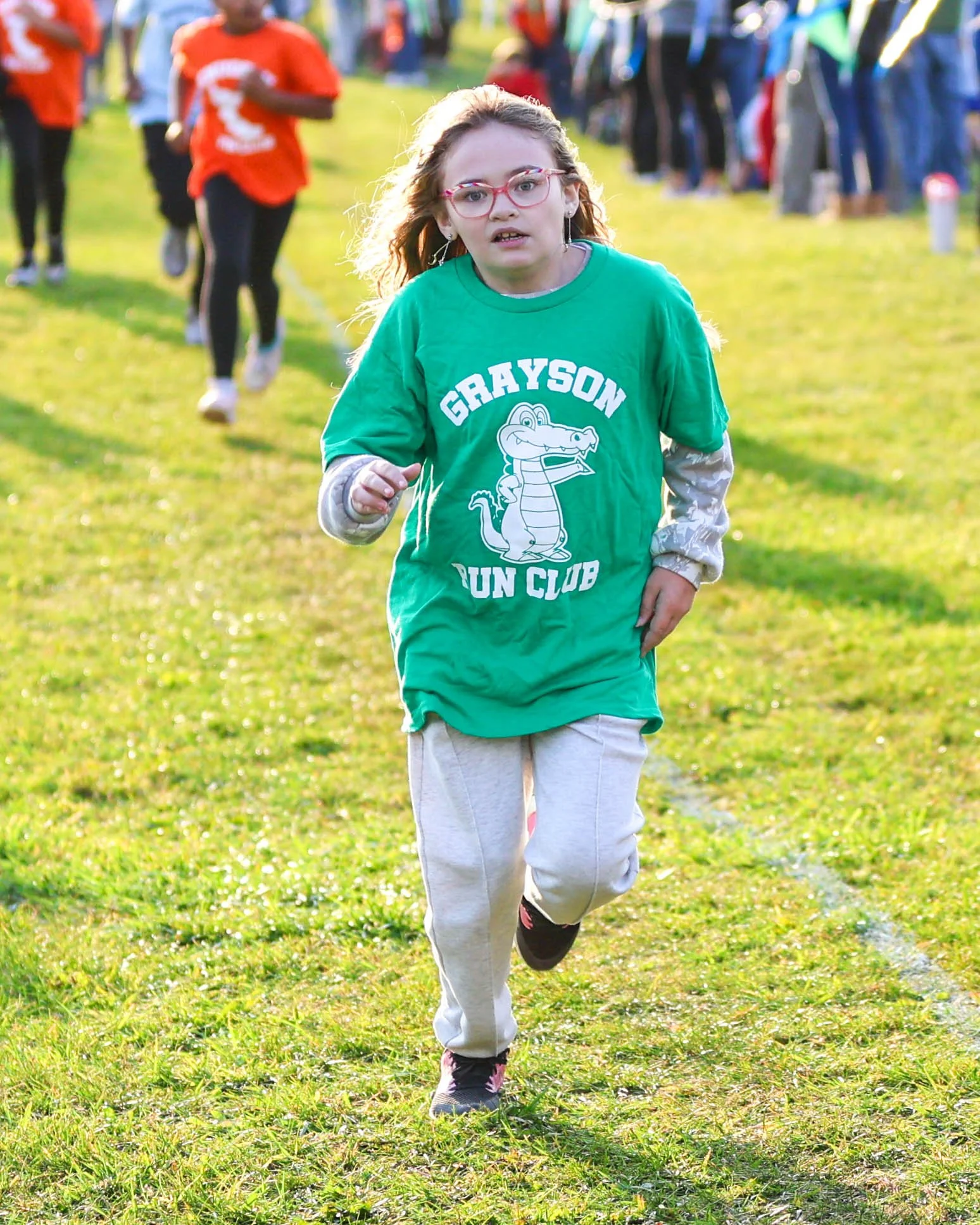 Grayson girl runner