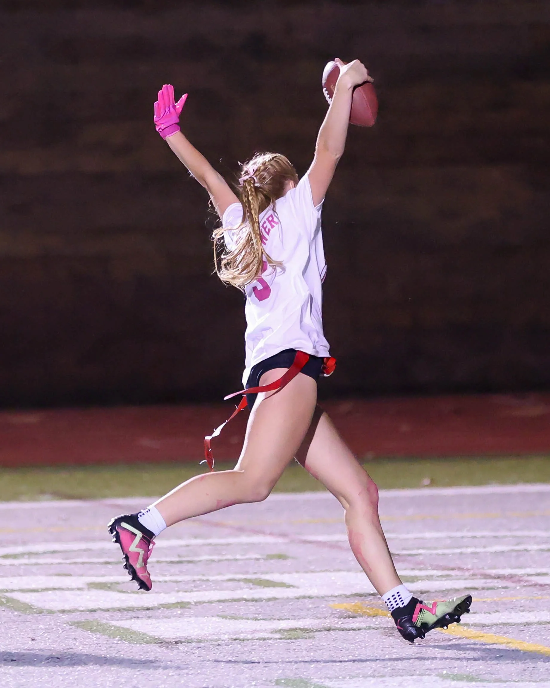 Junior quarterback with the extra points