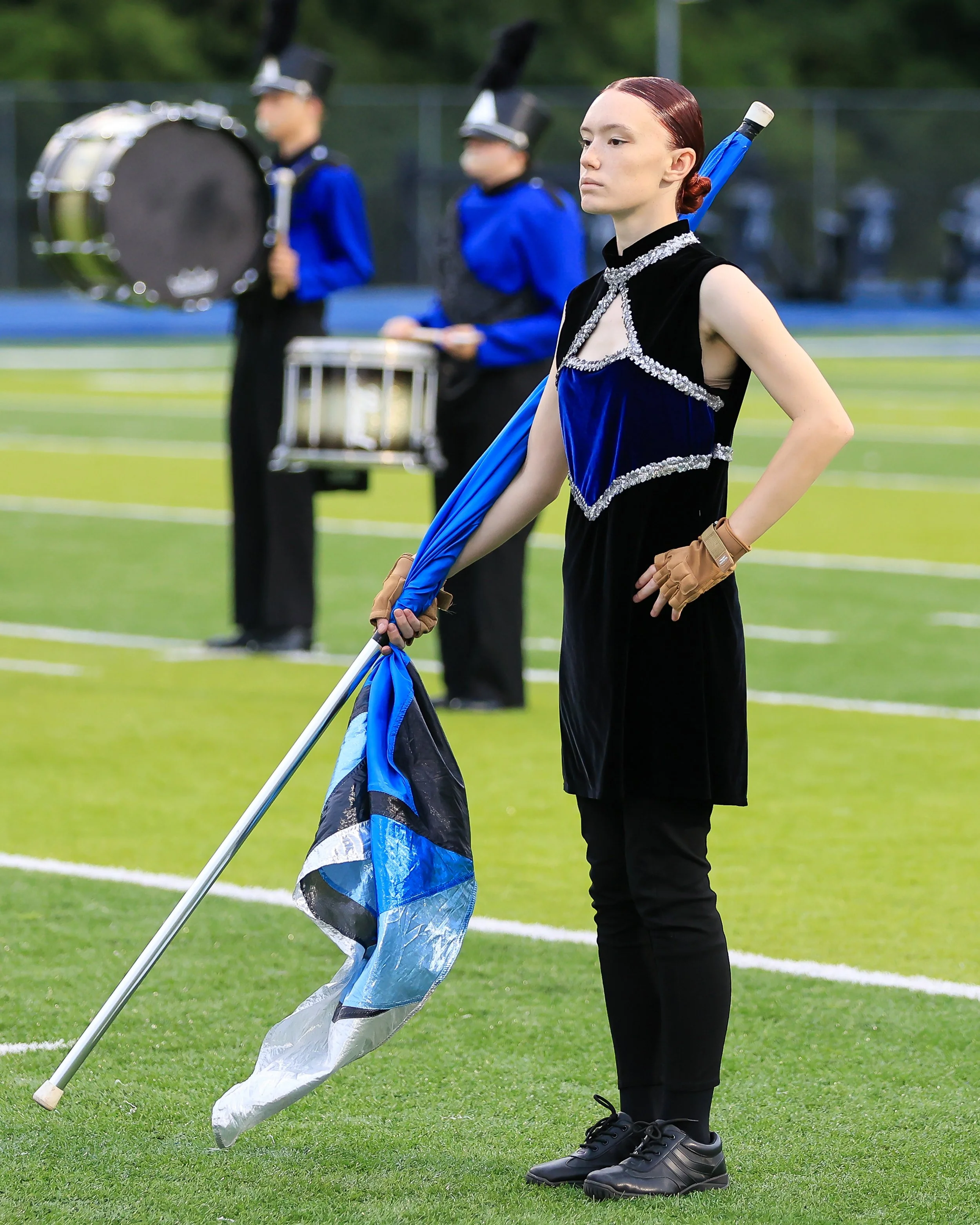 WM Color Guard member