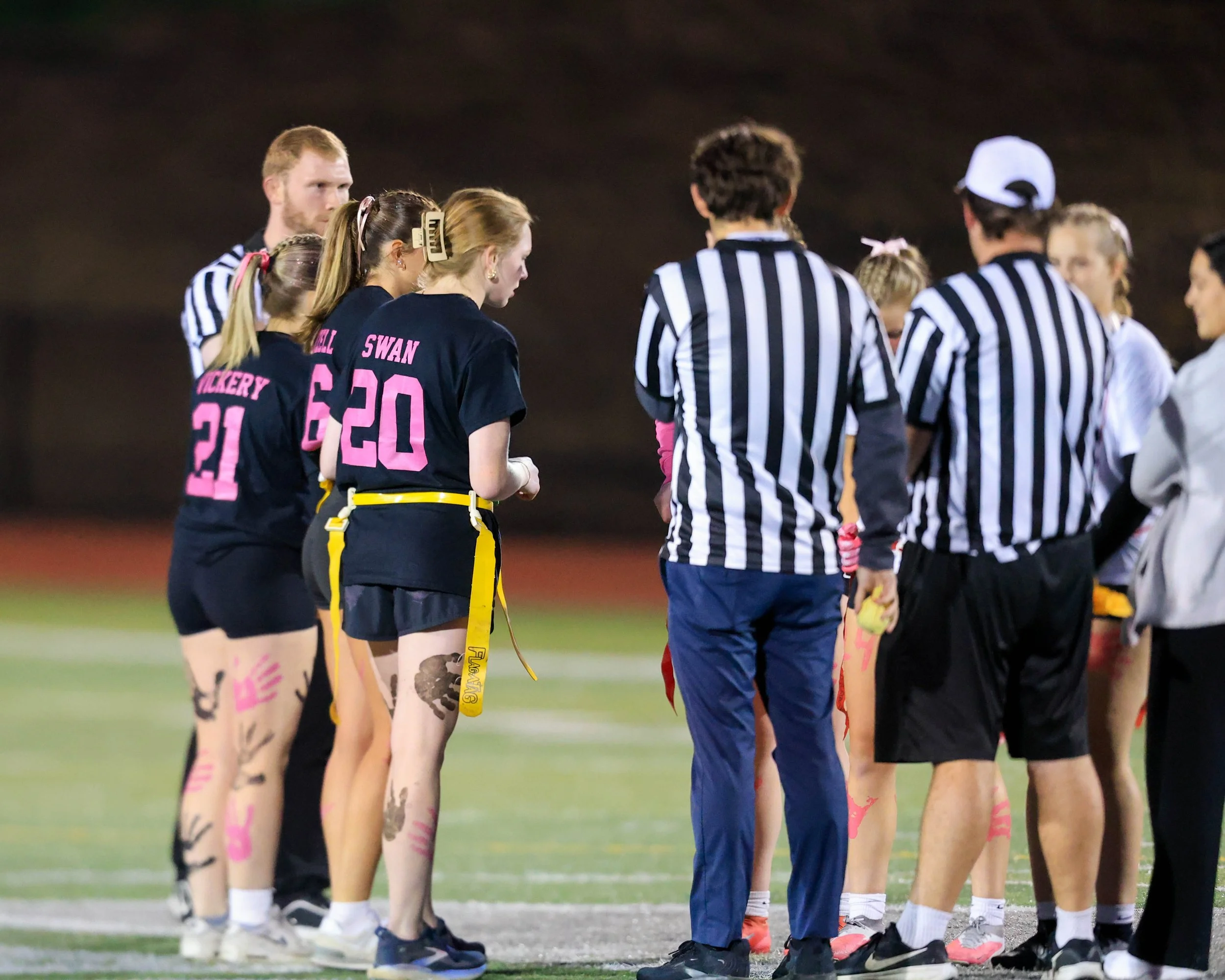 Senior Captains Coin toss
