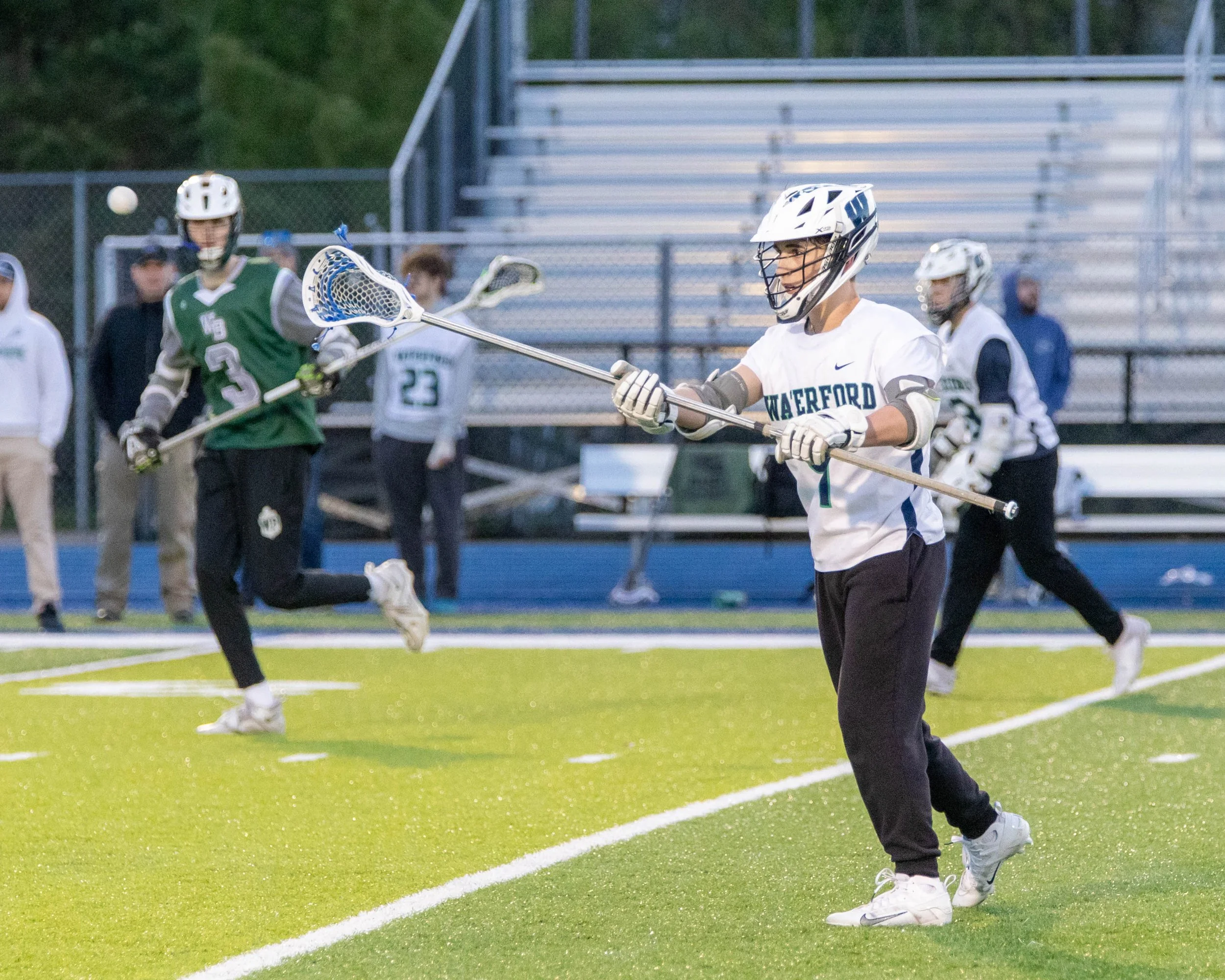 #1 passes the ball