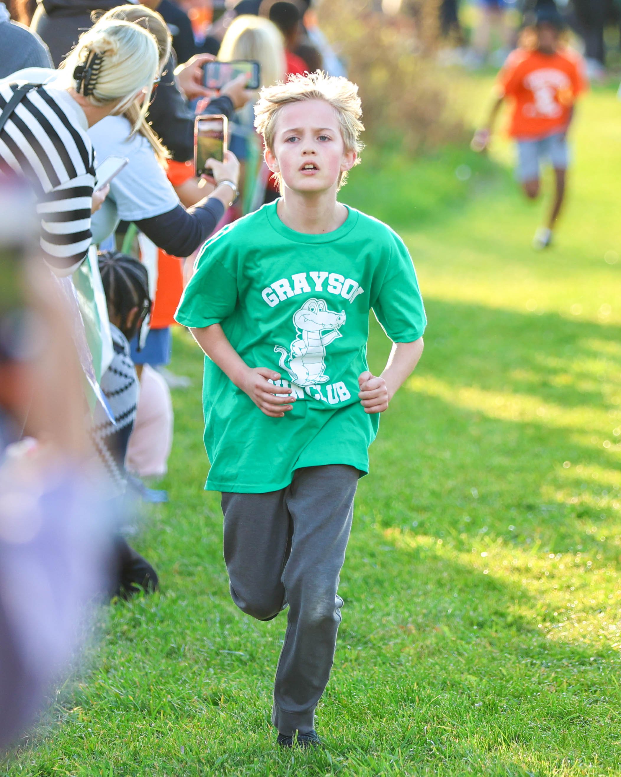 Grayson boy runner