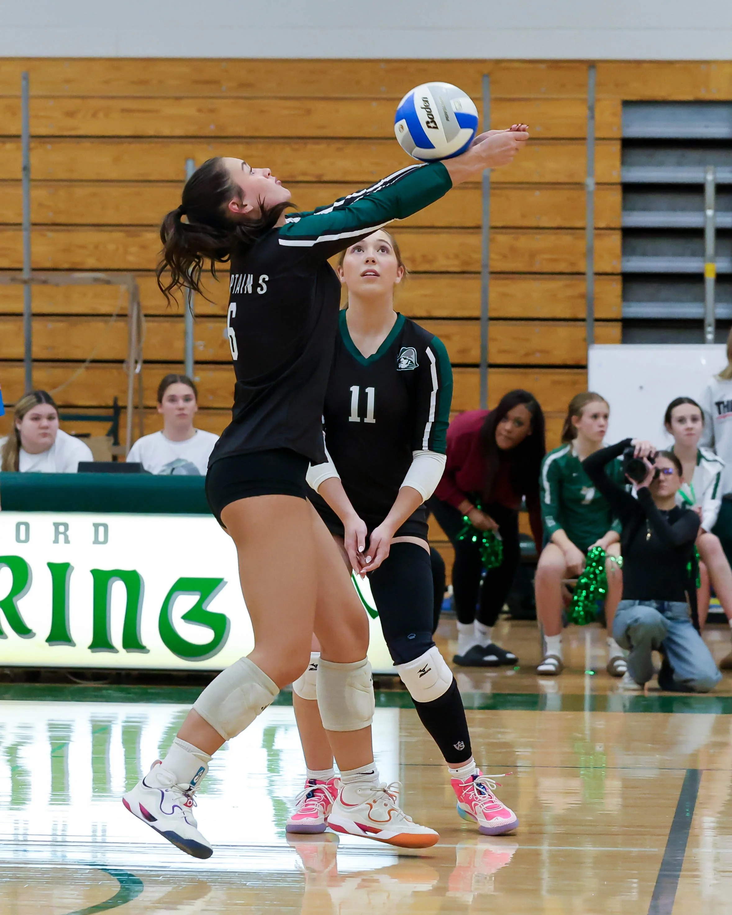 Kettering #6 returns the ball