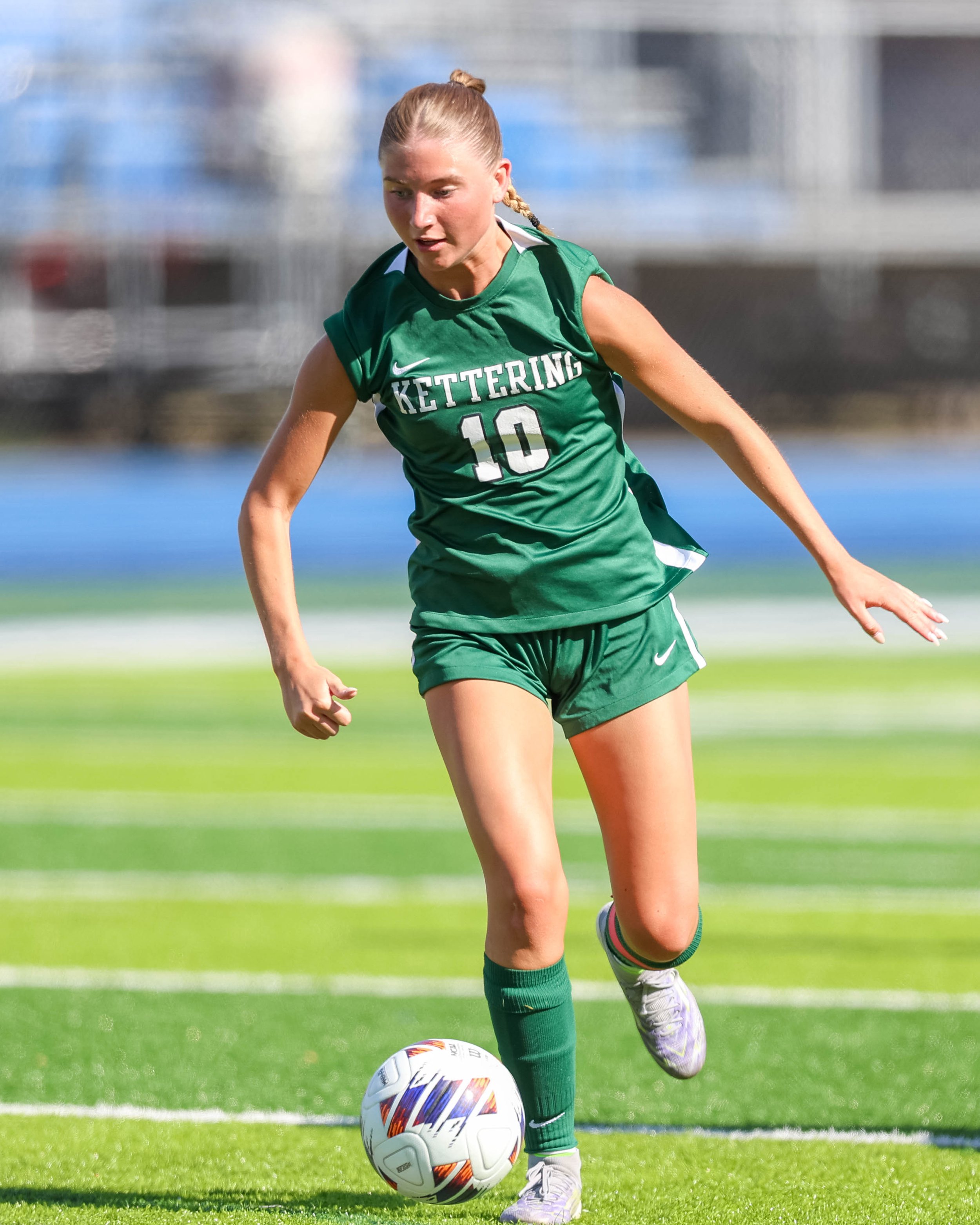 #10 with the ball