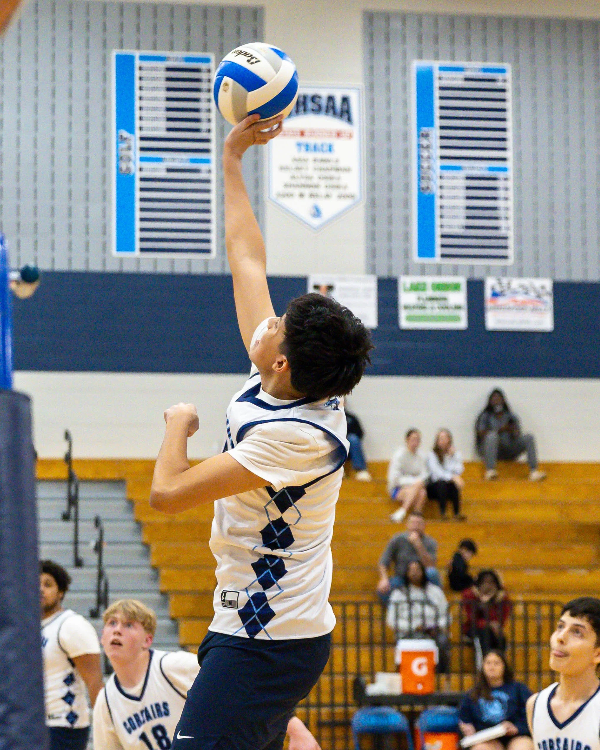 Mott #6 tips the ball