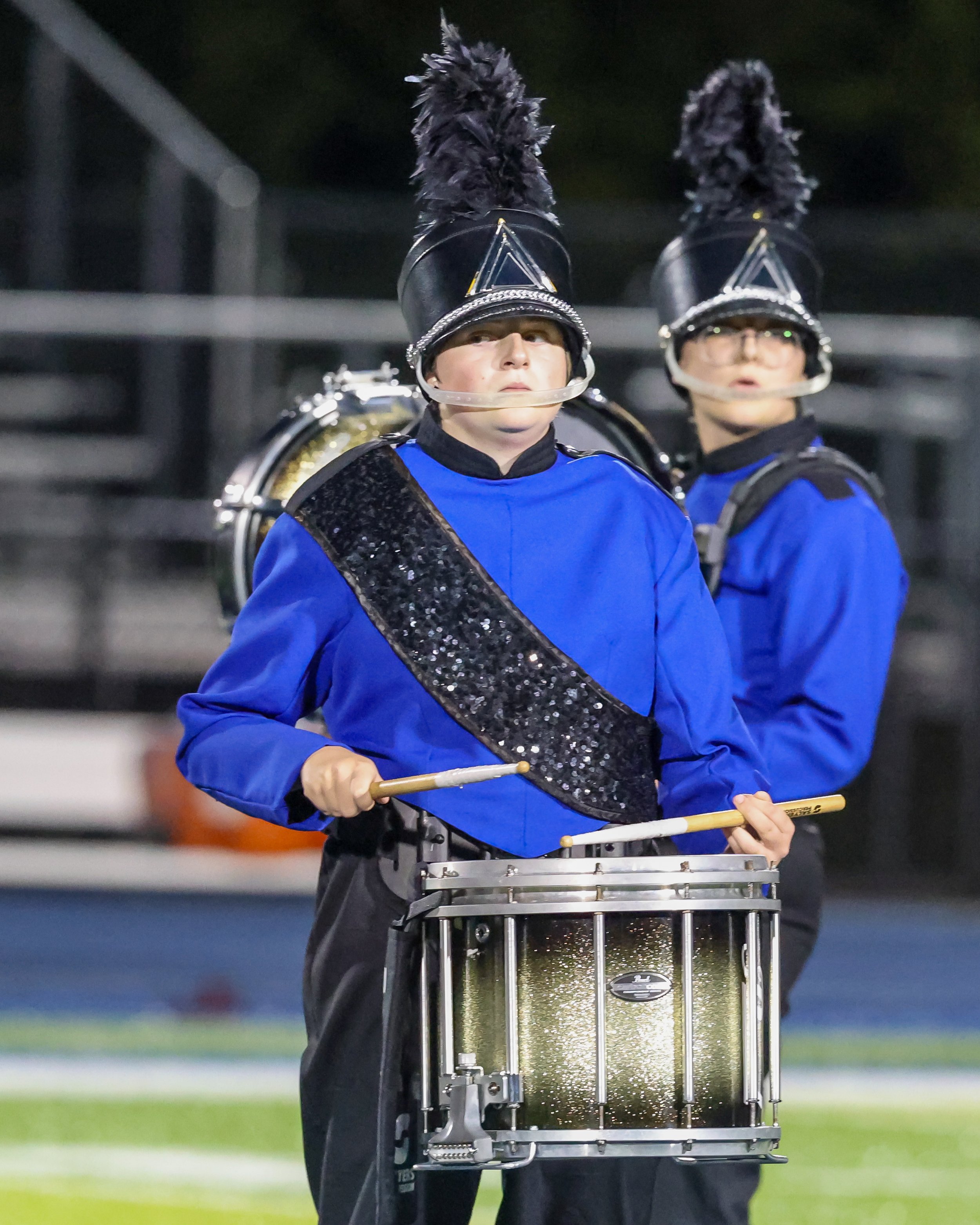 WM Marching Band drummer
