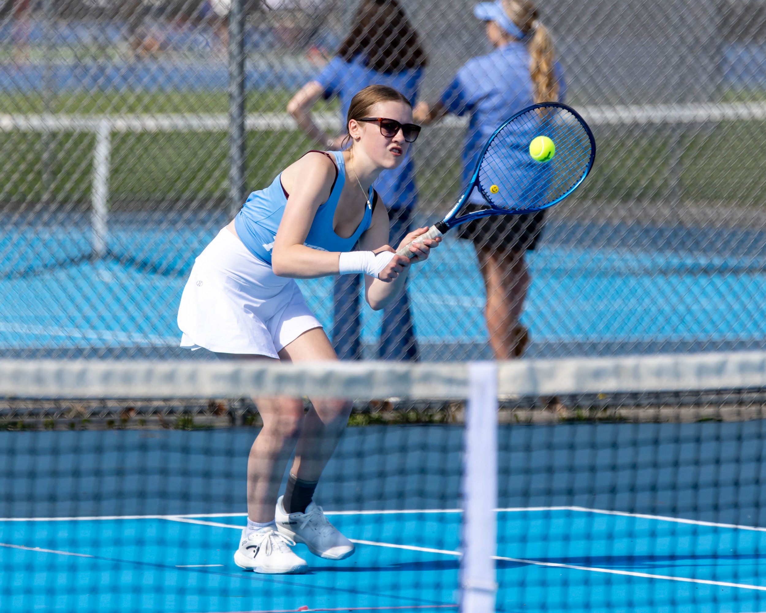 Waterford United player returns the ball
