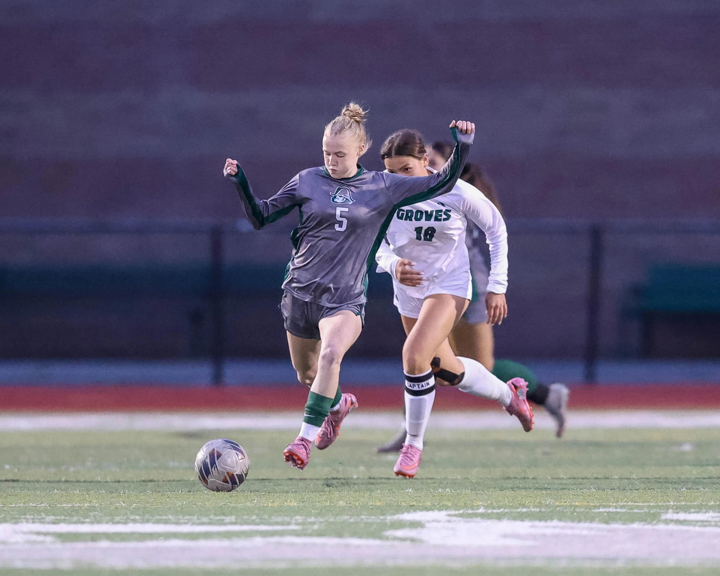 #5 ready to kick the ball