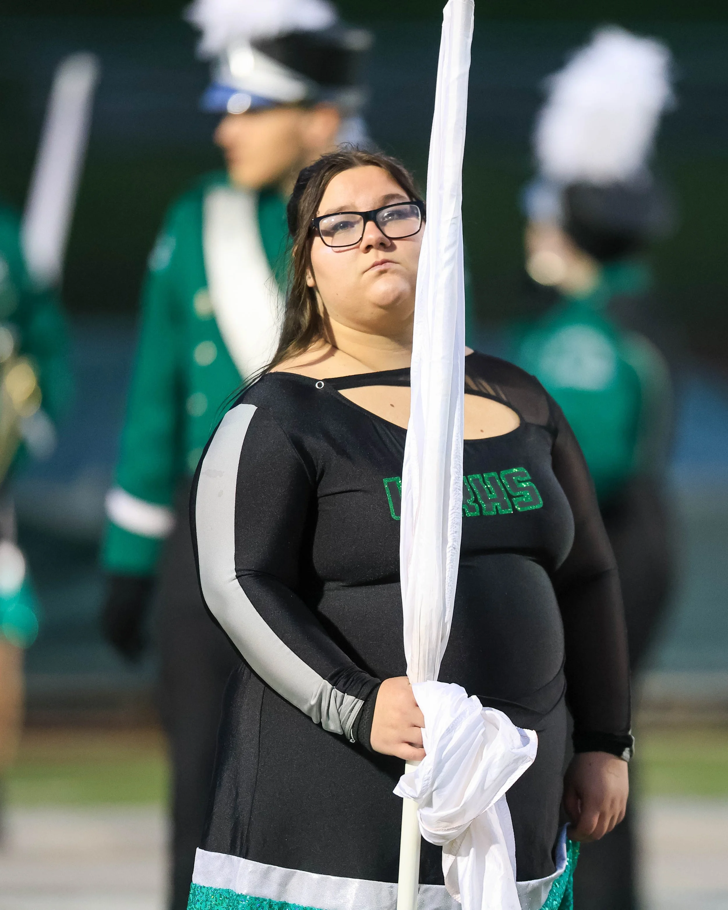 WK Color Guard member