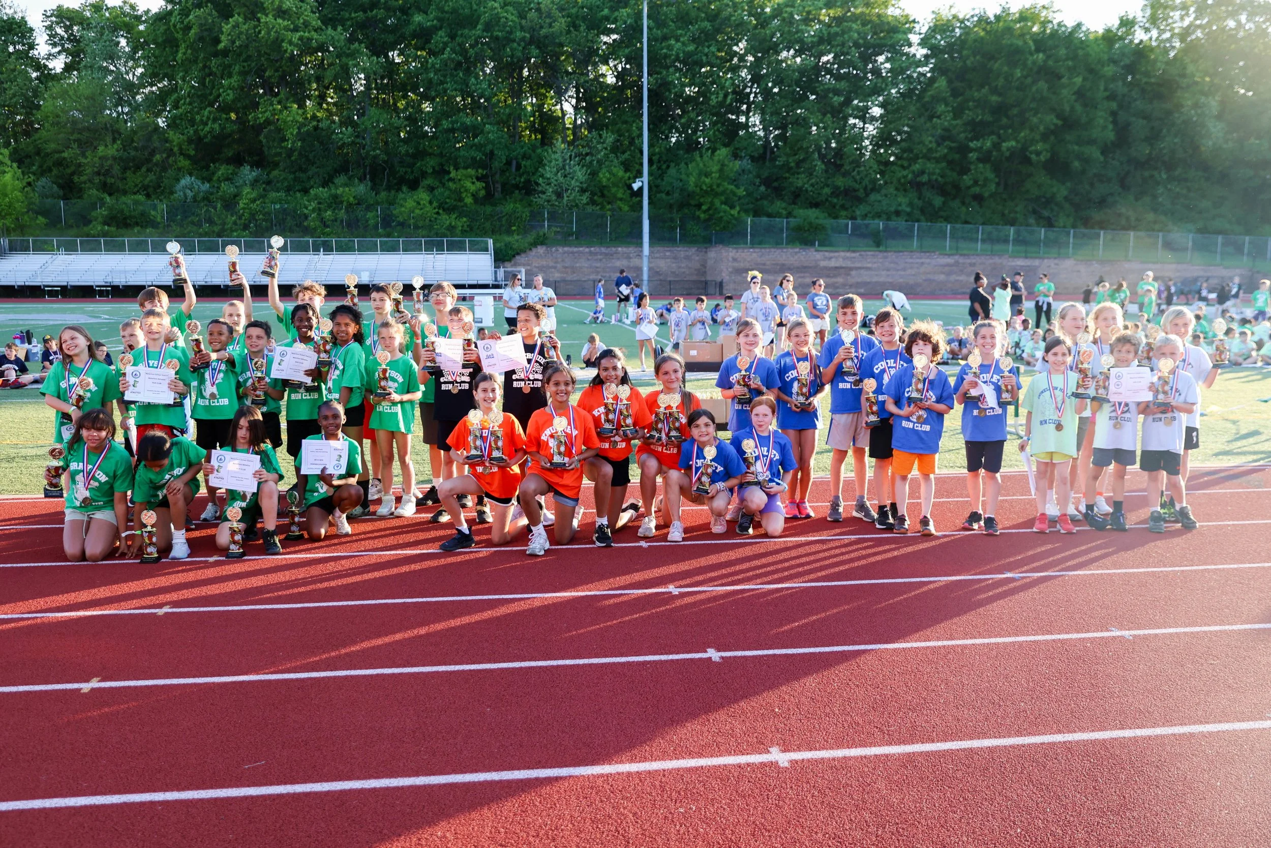 All the trophy winners 