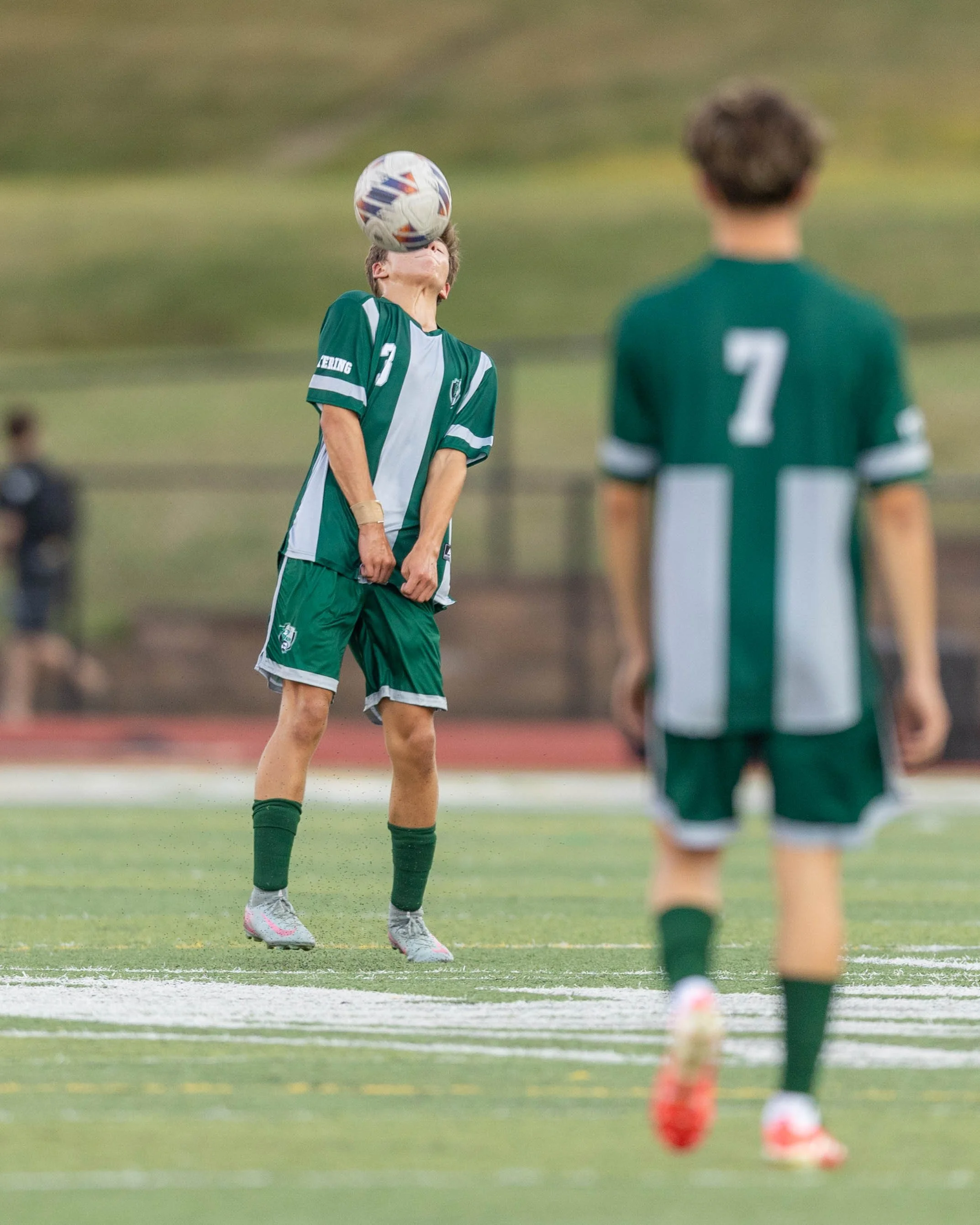 WK 3 waits for the ball