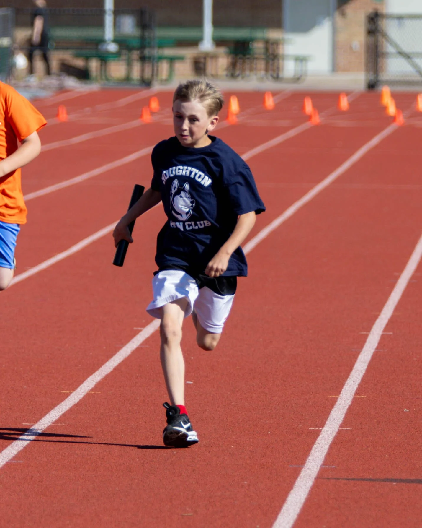 Houghton runner finishes the race