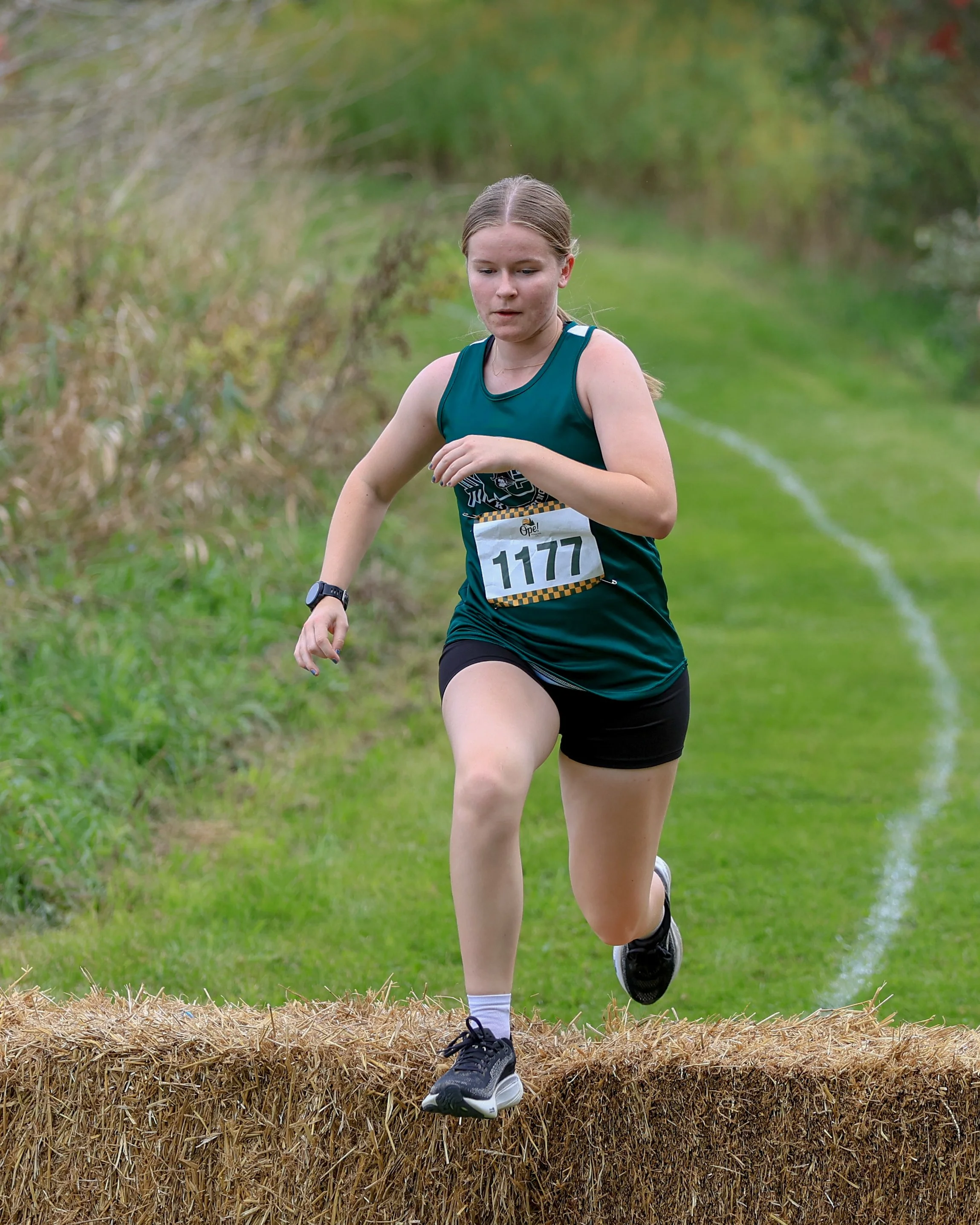 WK runner at the half way point