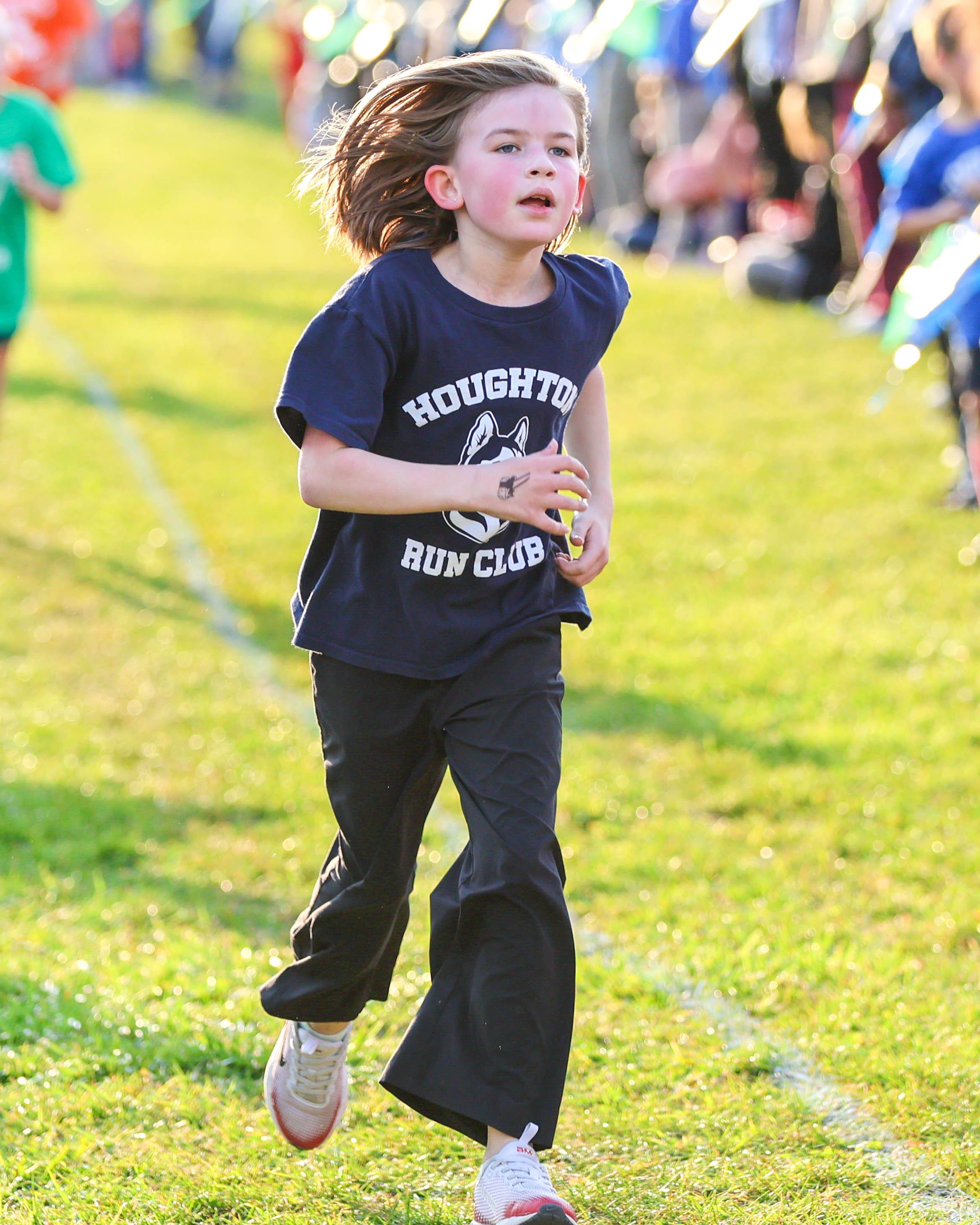 Houghton girl runner