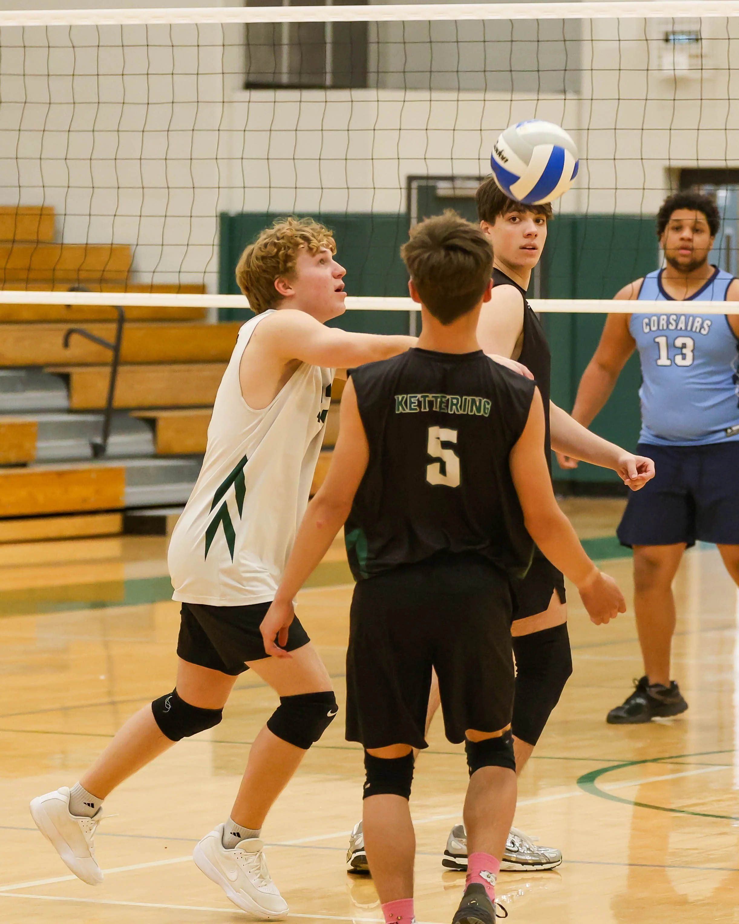 Kettering #23 hits the ball