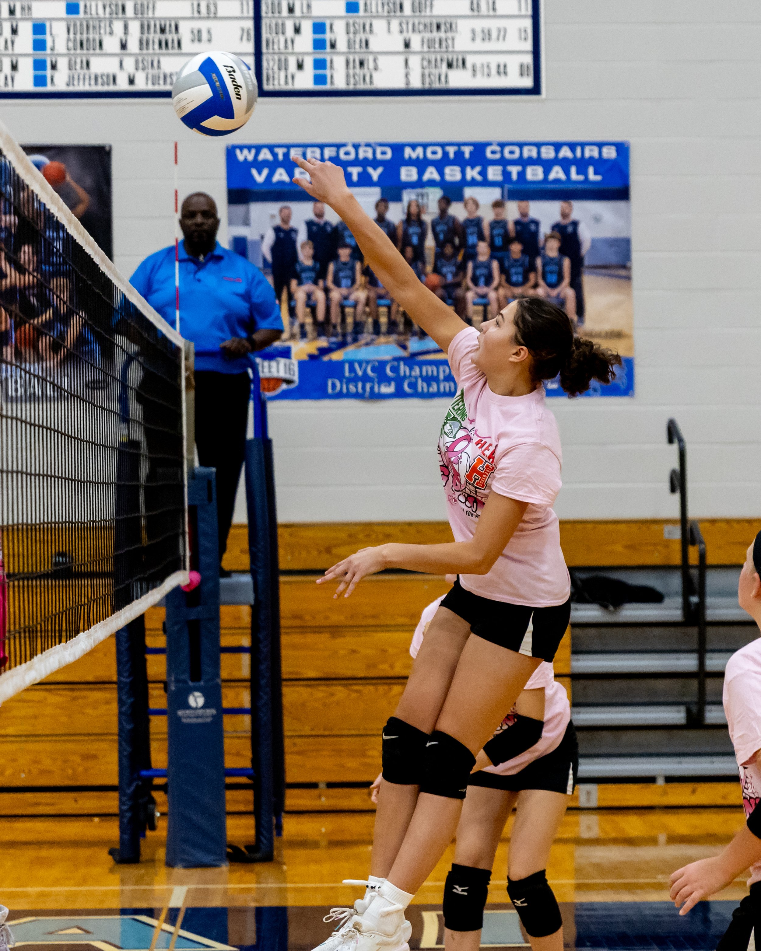 Firebird player hits the ball