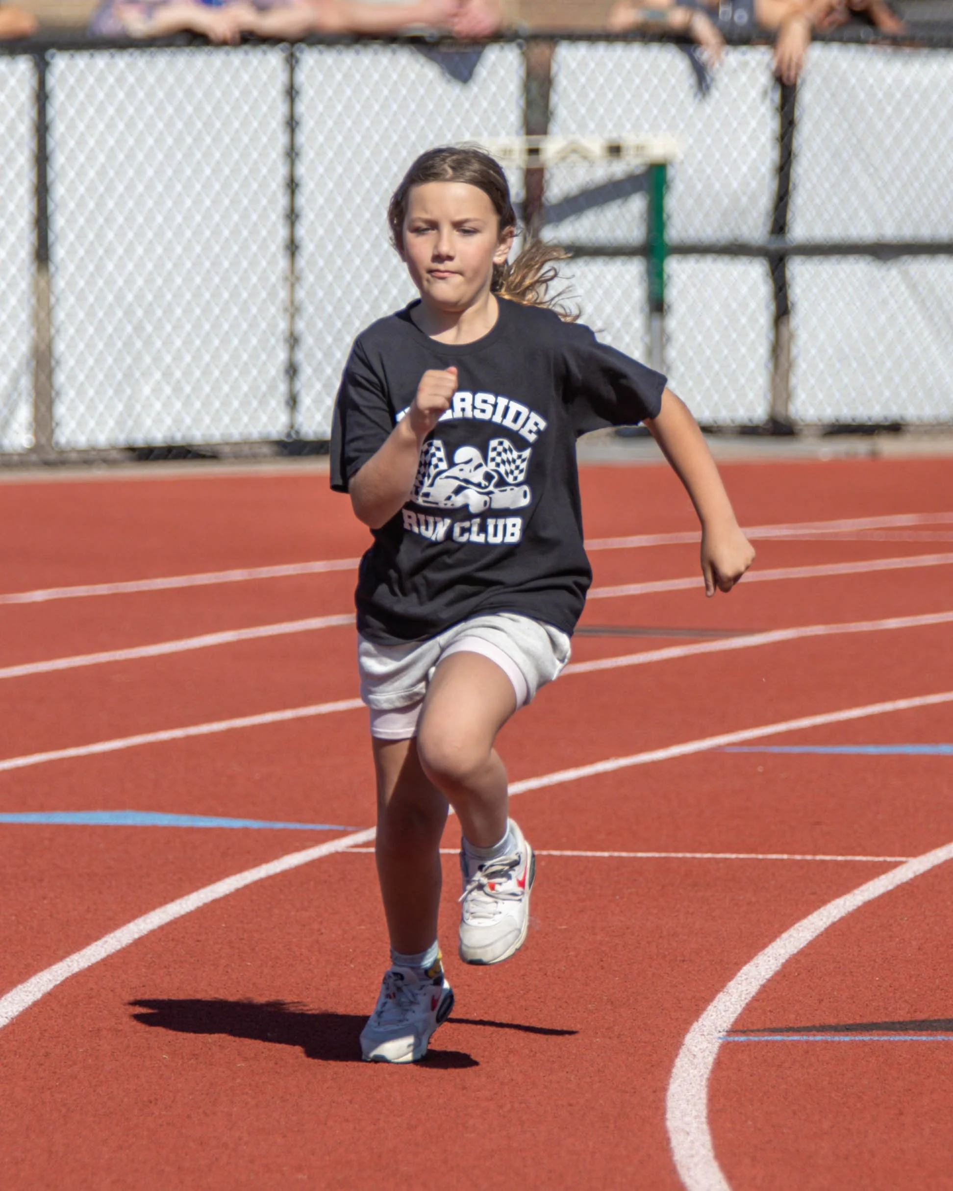 Riverside runner starts the race