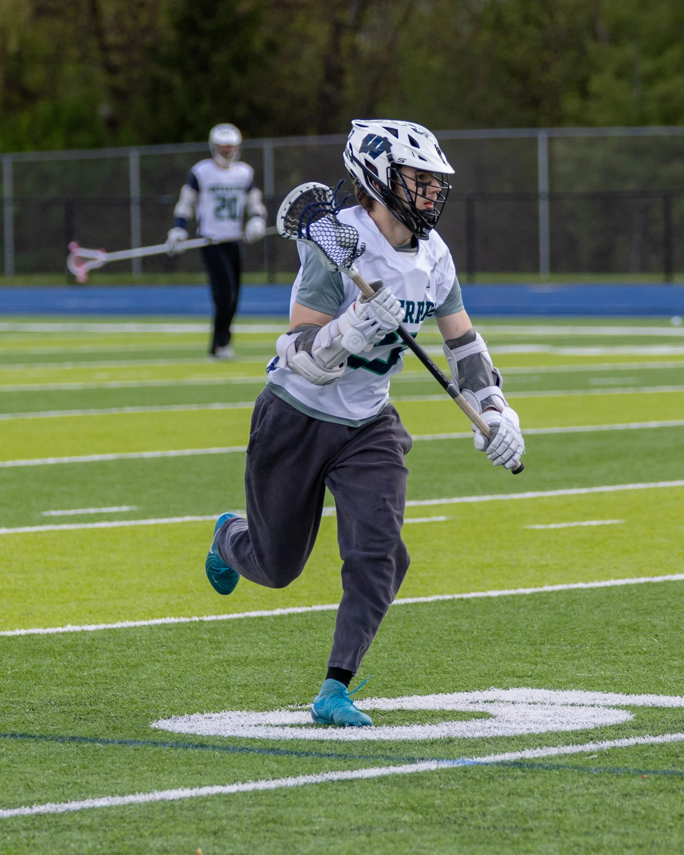 #23 carries the ball 