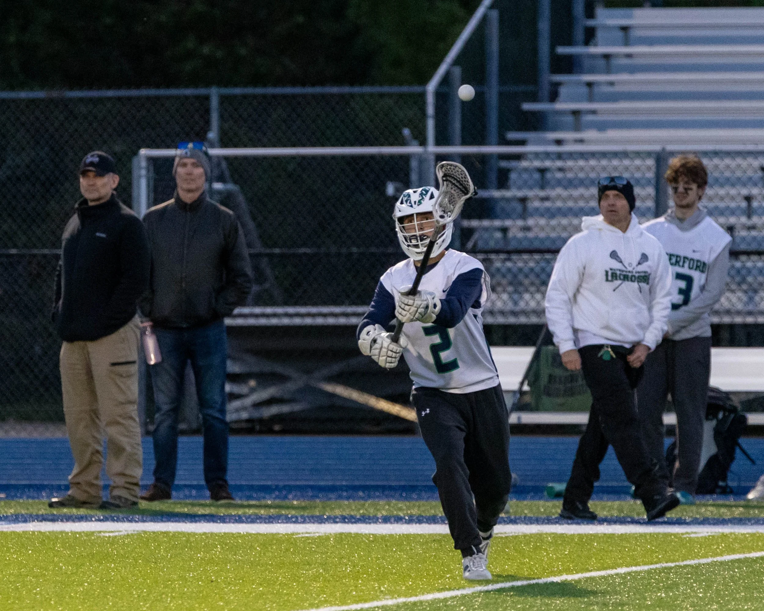 #2 passes the ball
