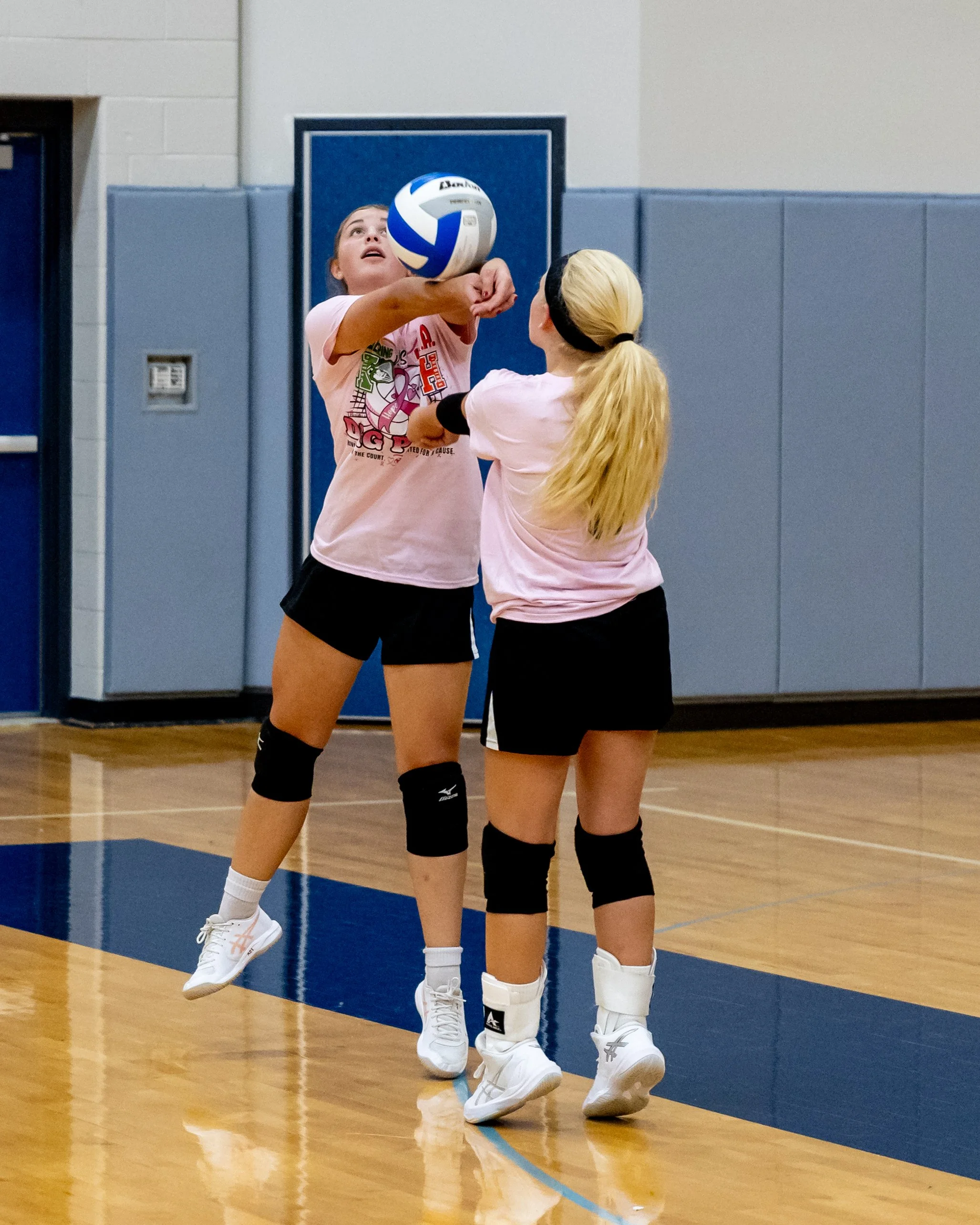 Firebird player hits the ball