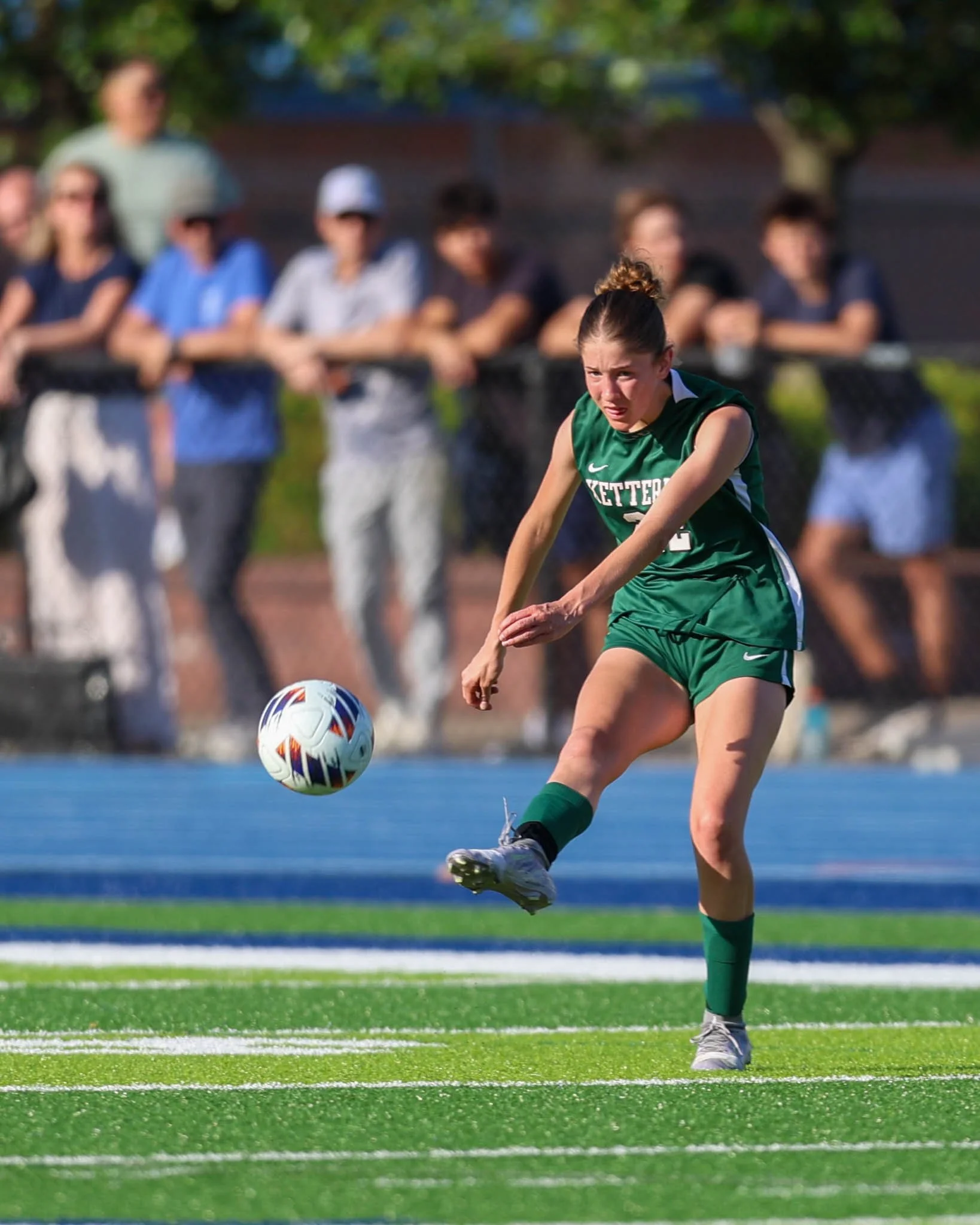 #22 with the free kick
