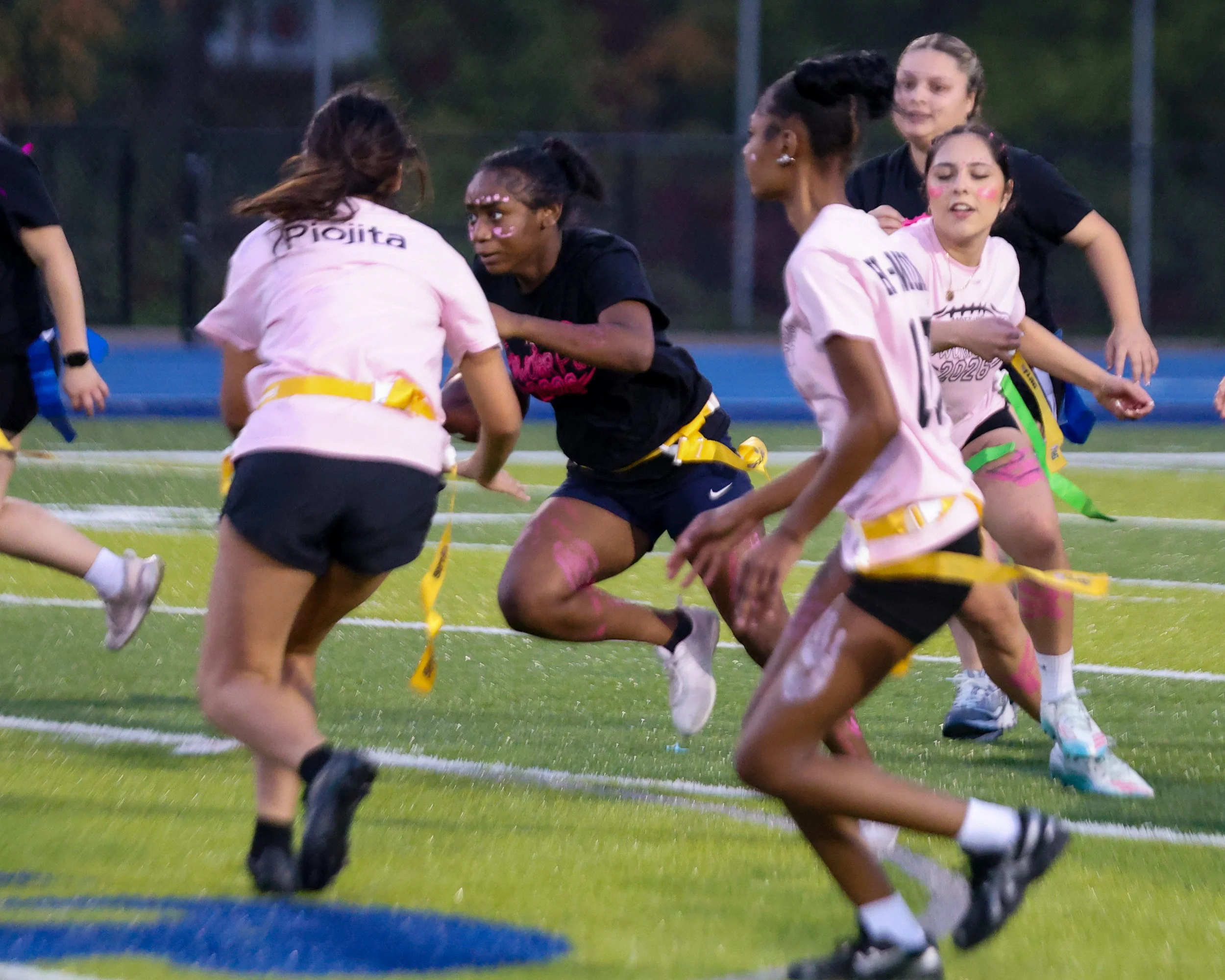 WM Senior runs the ball