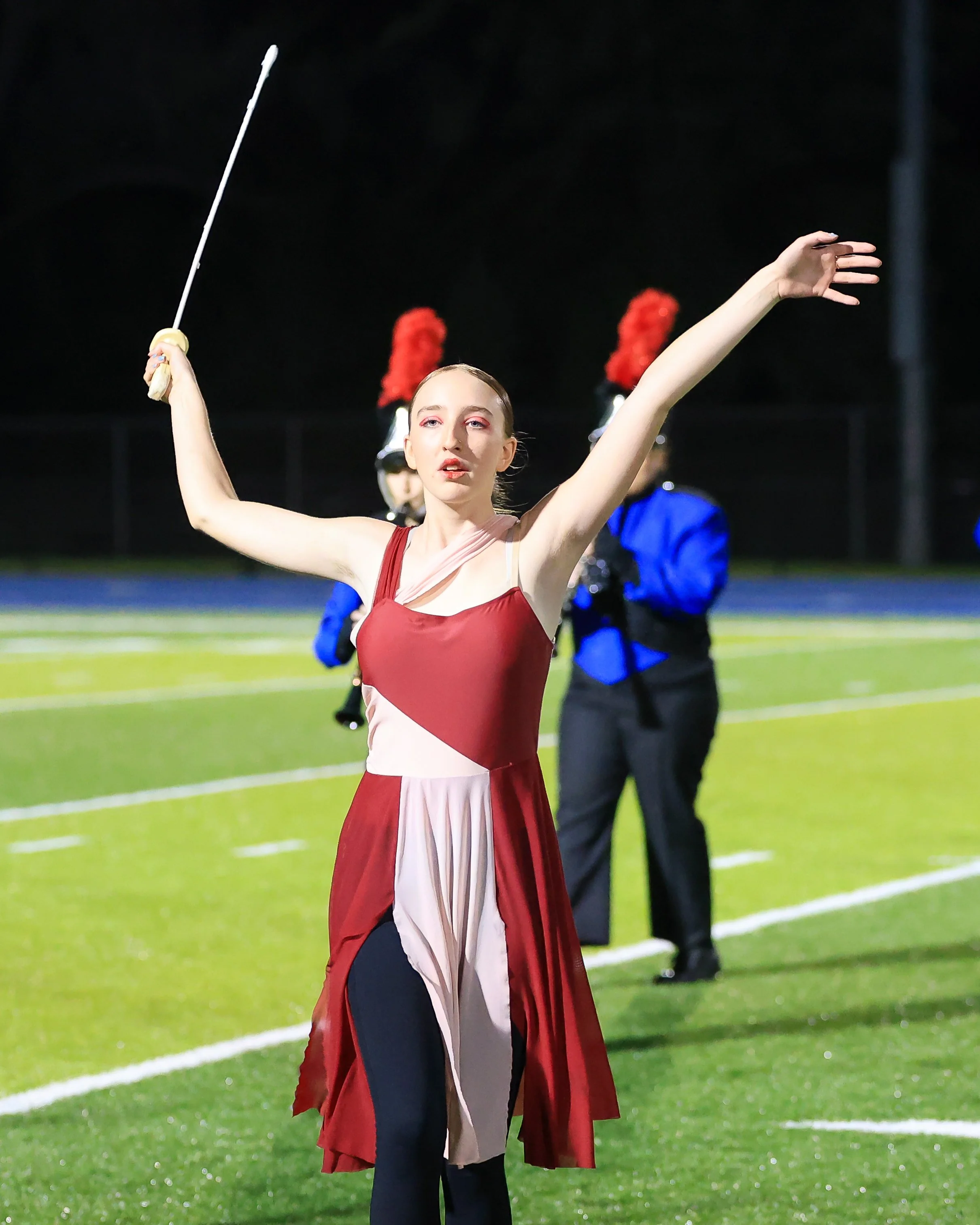 WM Color Guard member