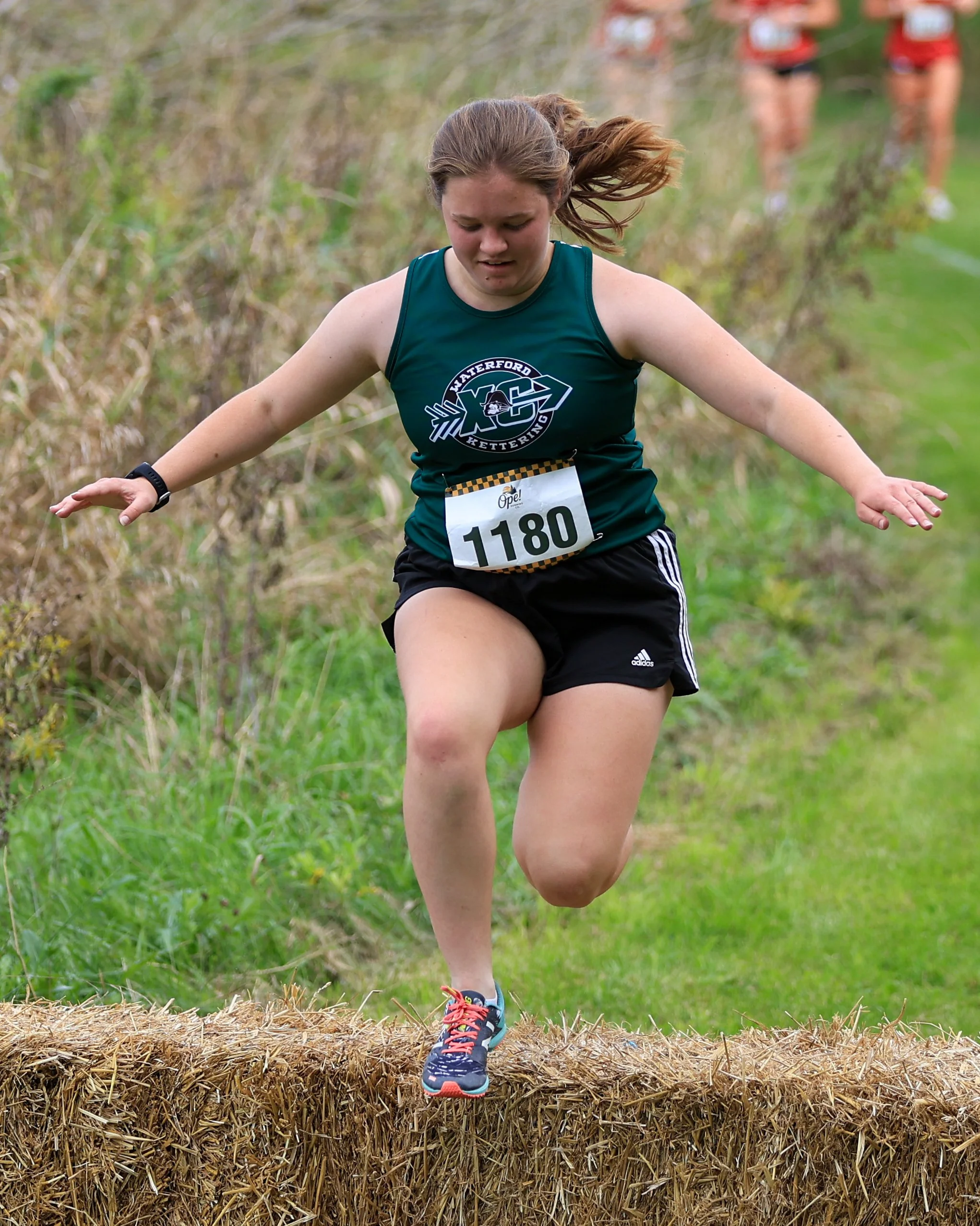 WK runner at the half way point