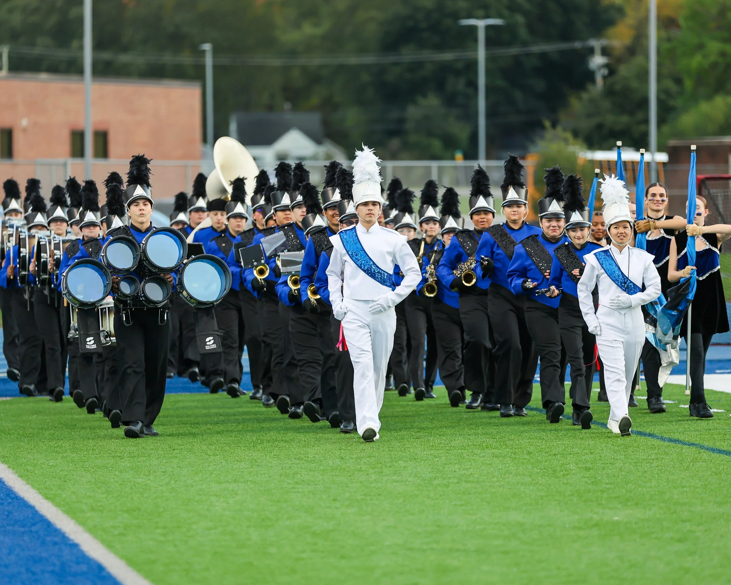 Marching Band before game