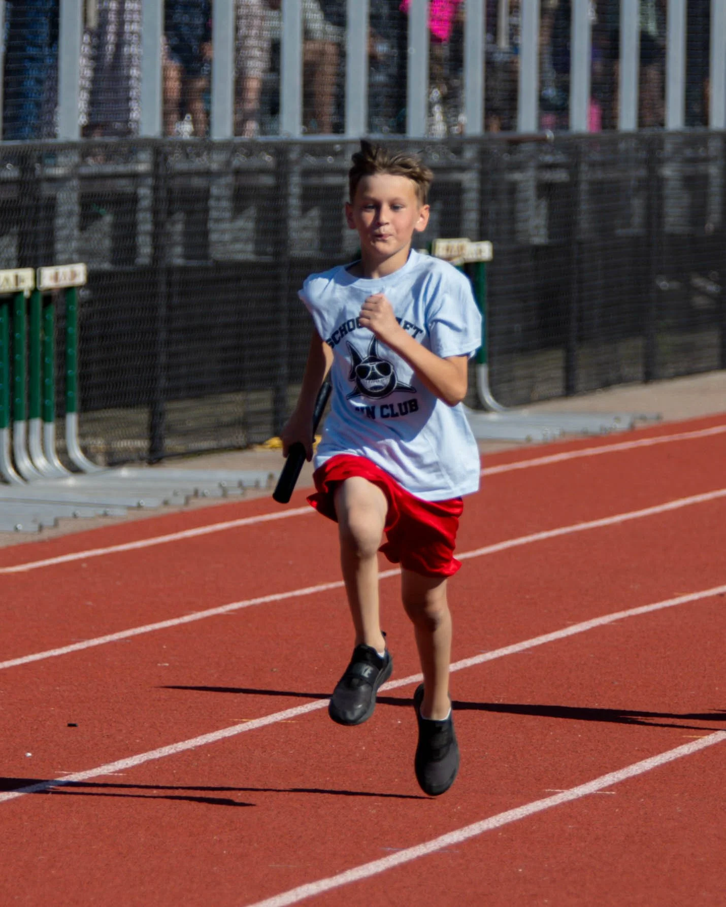 Schoolcraft runner finishes the race
