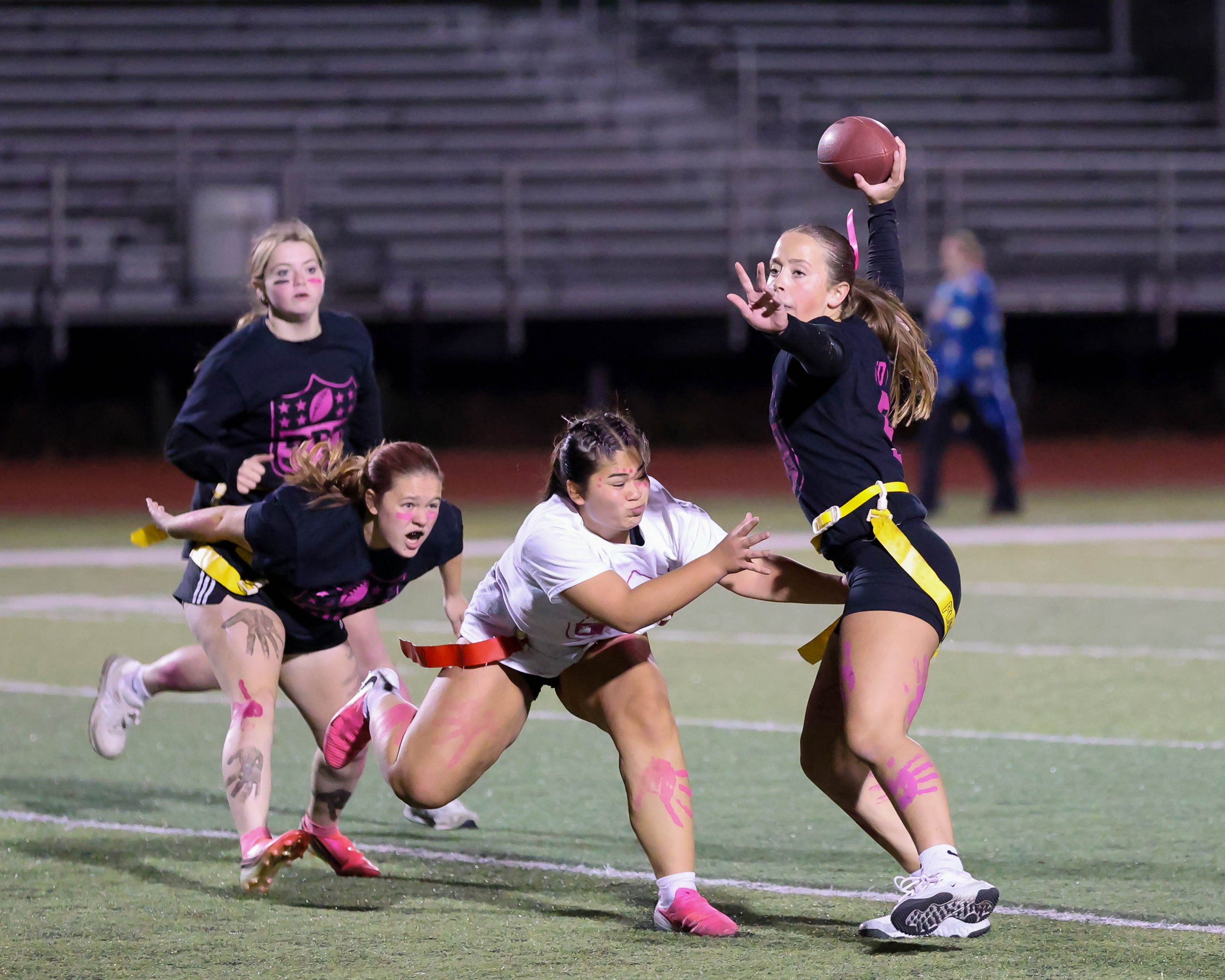 Senior quarterback ready to pass the ball