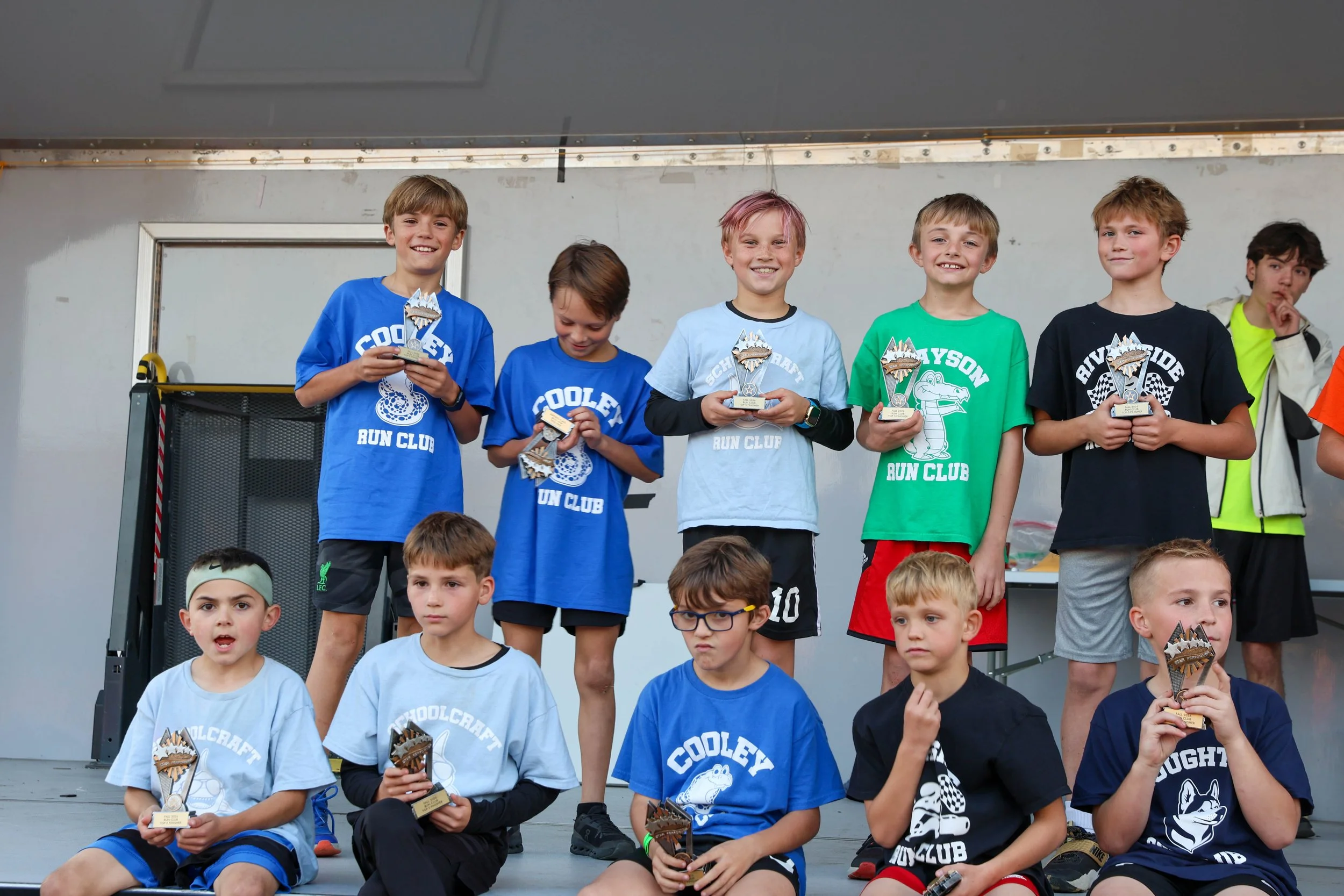 4th & 5th Grade Top Five Girls Finishers