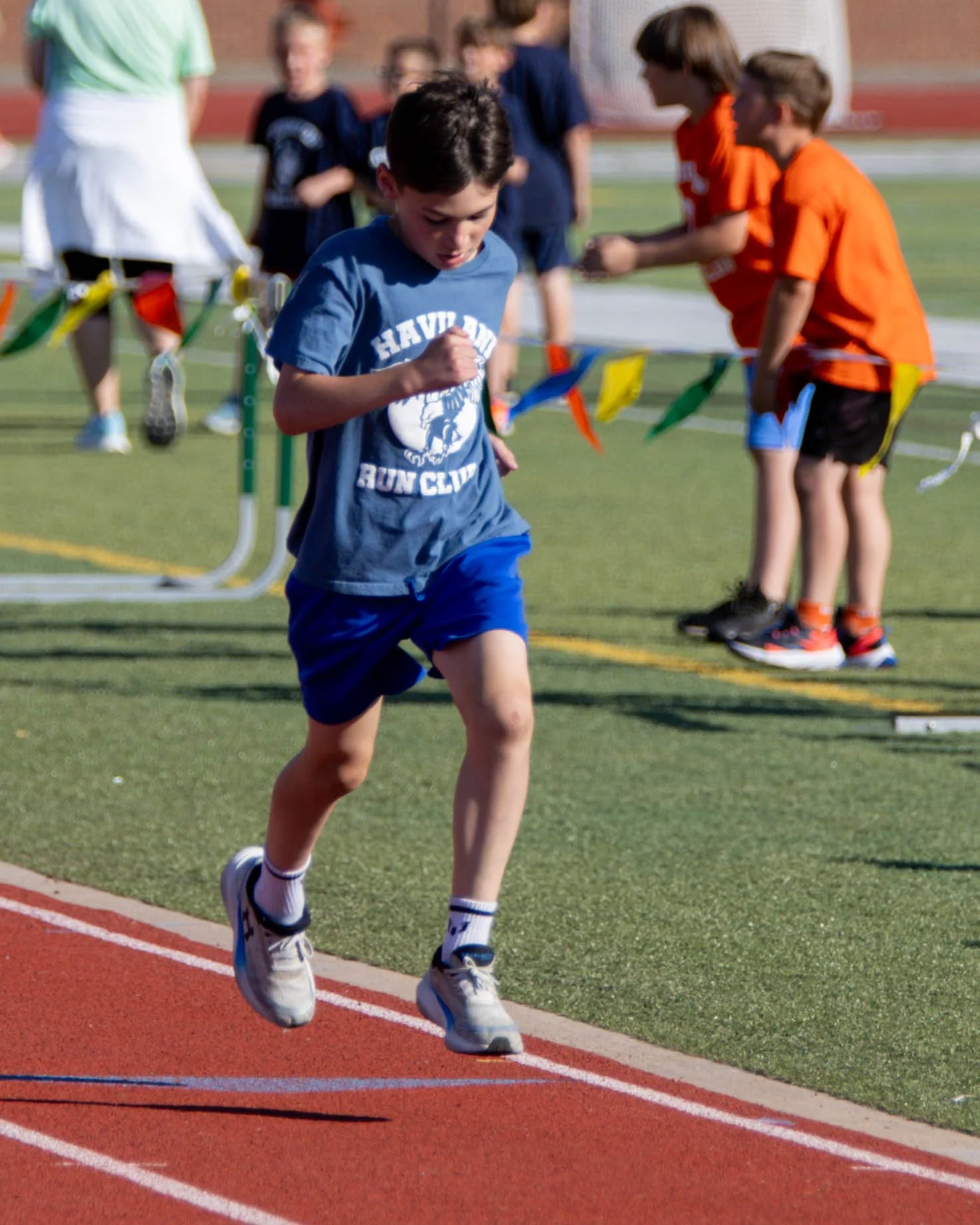 Haviland boy finishes the race